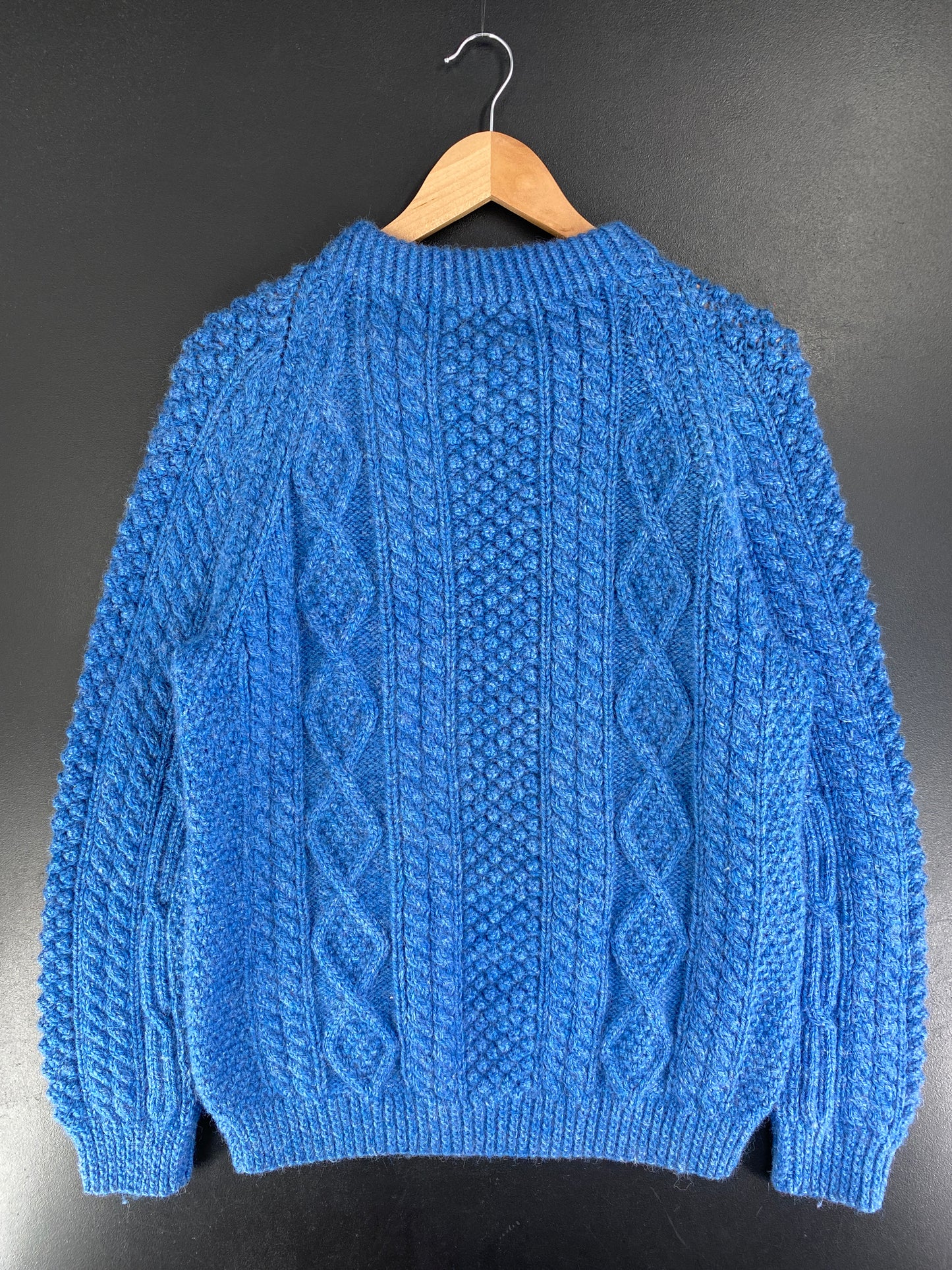 Vintage Fisherman Size Approx. M Wool Knit Sweater / F8697K