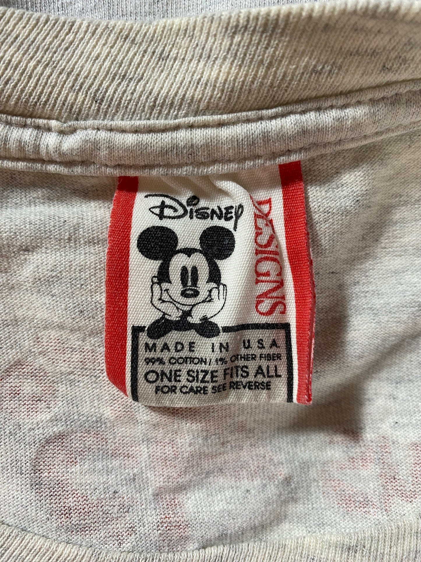 90's DISNEY SPLASH MOUNTAIN Made in USA Size ONE SIZE (Approx. XL) Vintage T-Shirts / G1324T