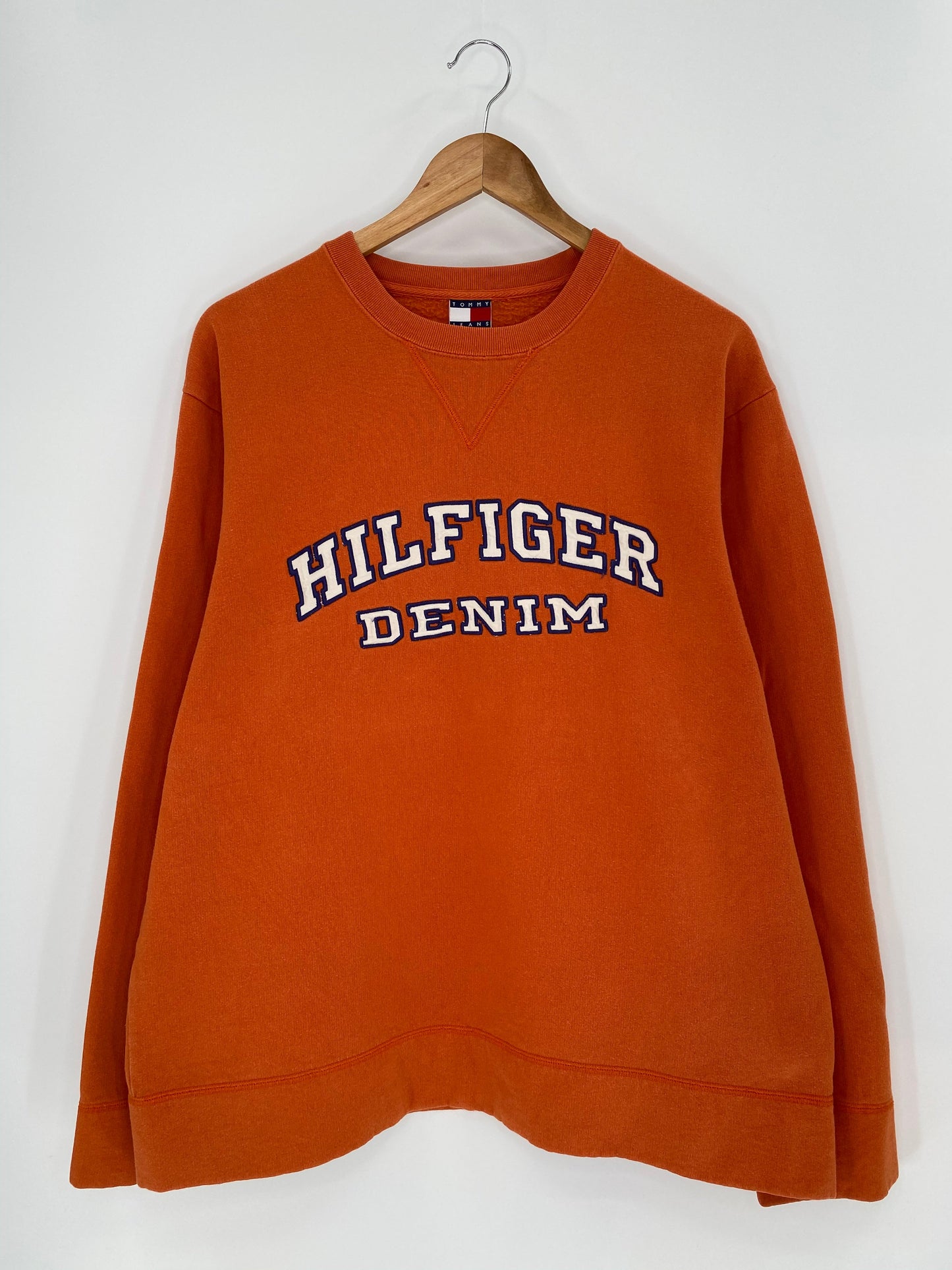 .90’s TOMMY HILFIGER Size L Vintage Sweat-shirt / F3264S