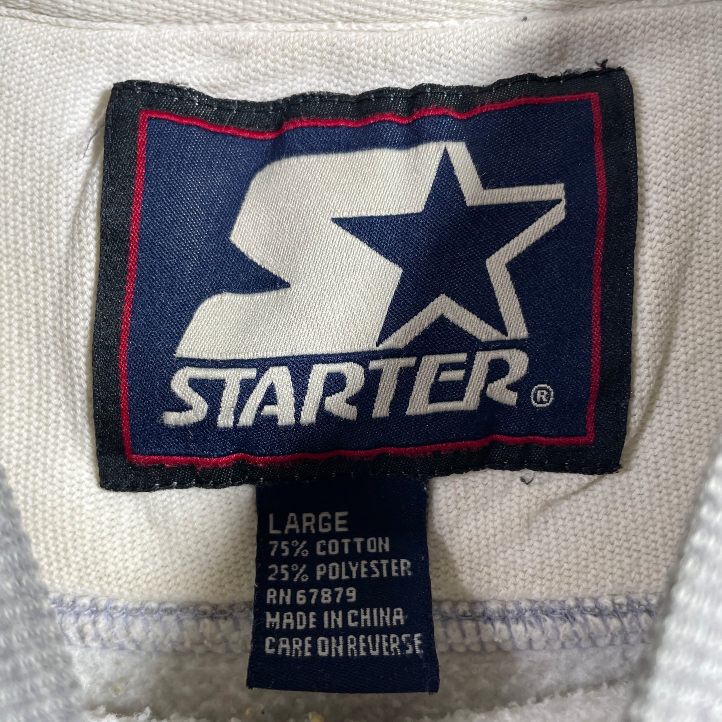 (L) 90's STARTER x MINNESOTA VIKINGS Vintage NFL Sweatshirt / A1176S
