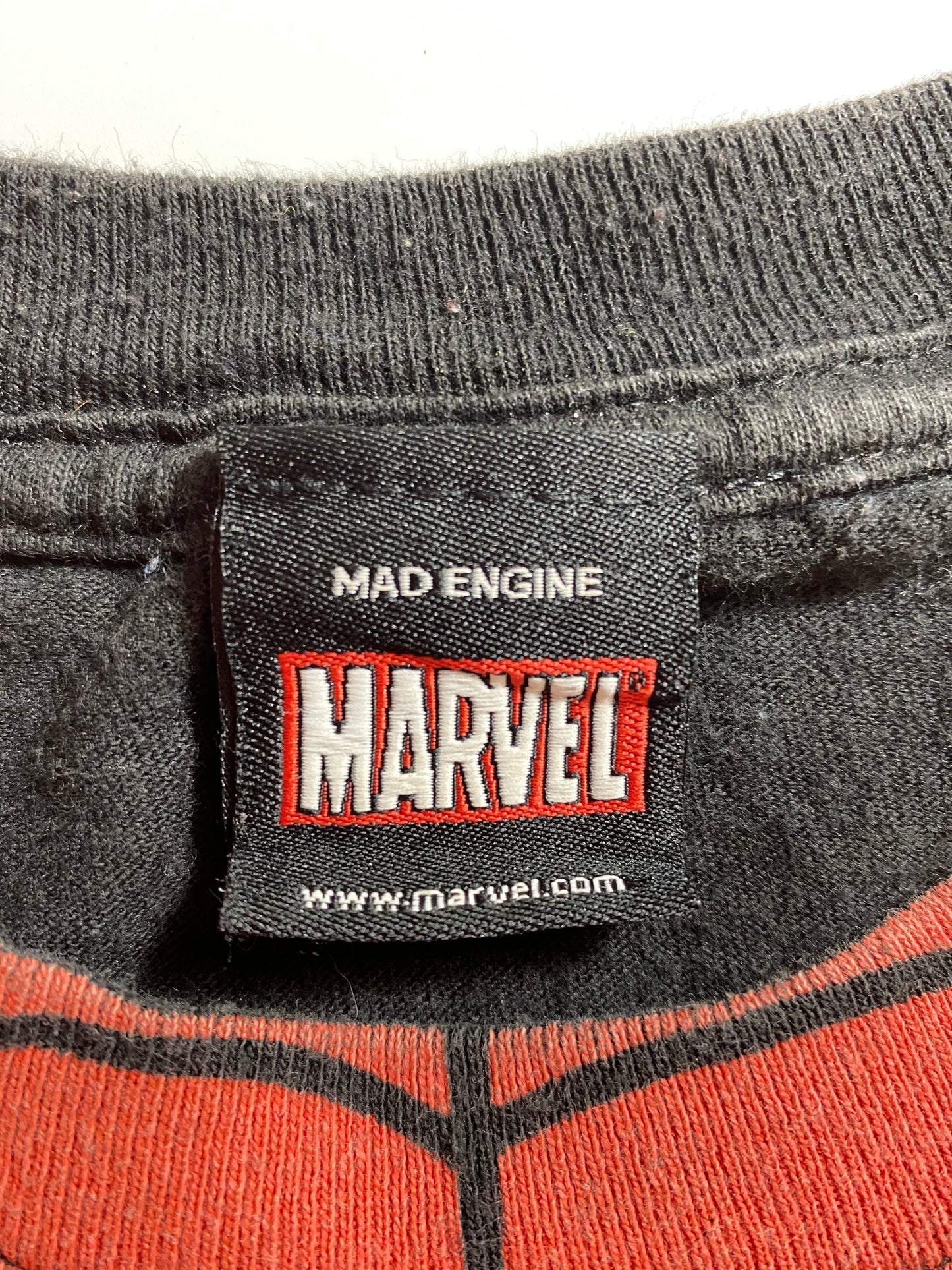 00’ MARVEL SPIDER-MAN Size XL Vintage T-shirt / F1196T
