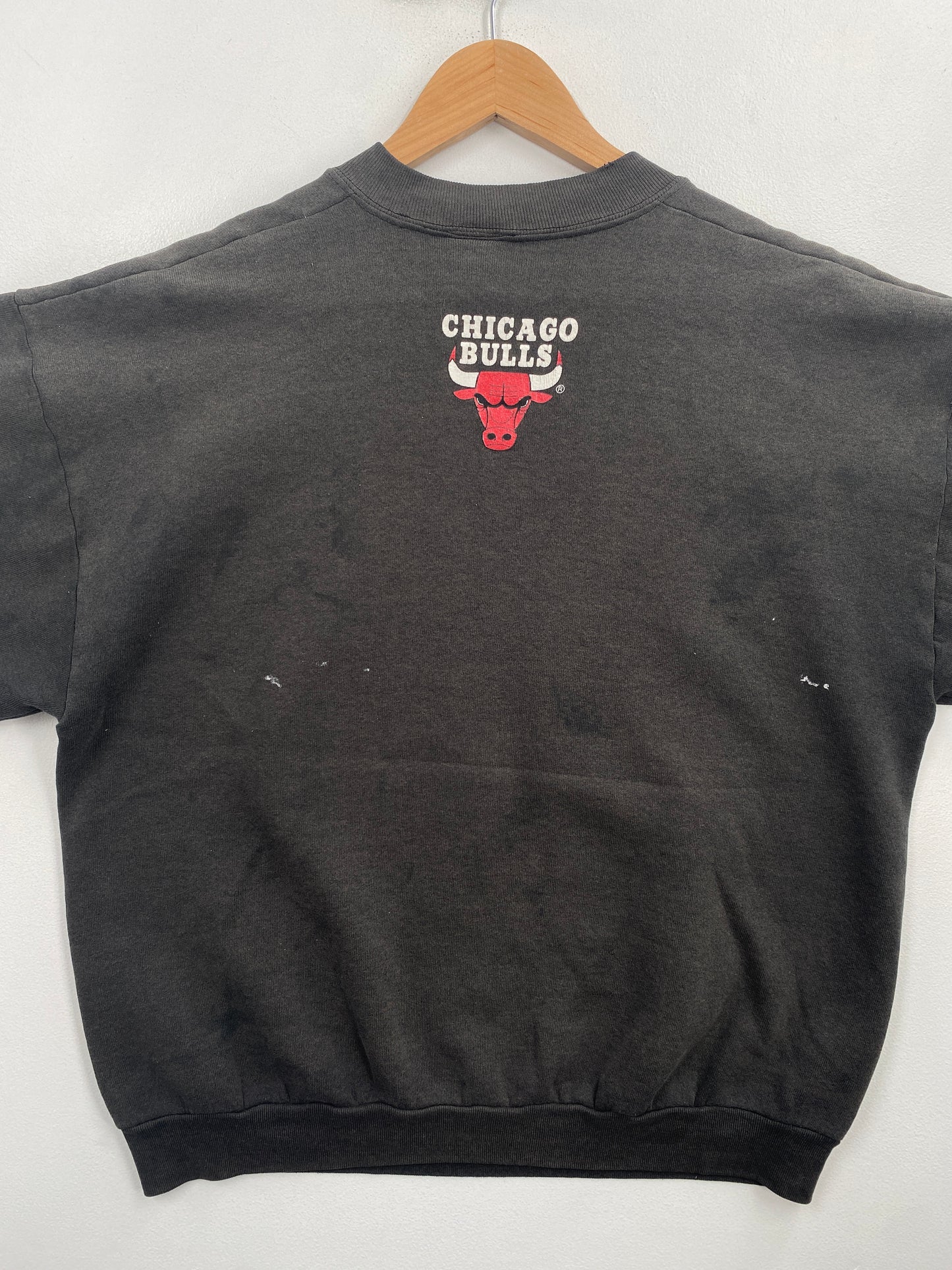 1993 CHICAGO BULLS X LOONEY TUNES YOSEMITE Made in USA Size XL Vintage NBA Sweat-Shirt / G6097S