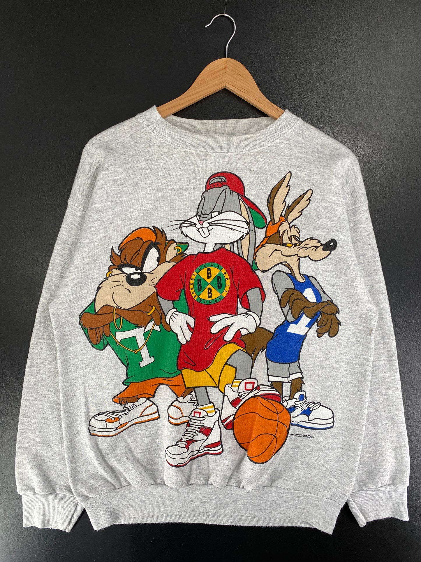 1993 LOONEY TUNES Size XL Vintage Sweat-shirt / G3788S