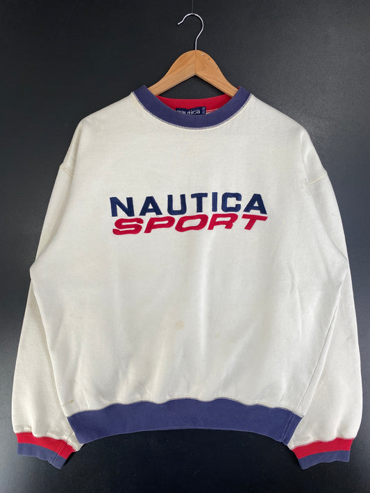 Vintage NAUTICA SPORT Size XL Sweat-shirt / G6629S