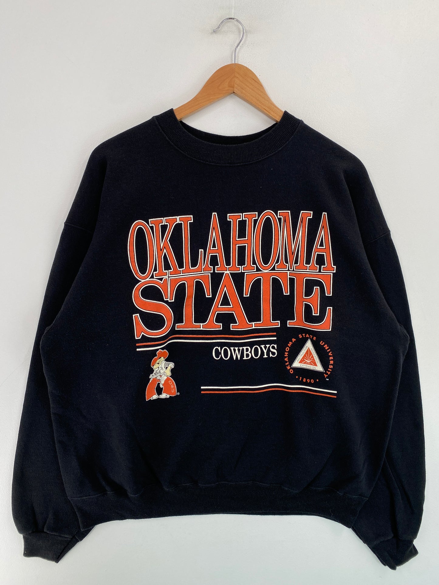 90’s OKLAHOMA STATE UNIVERSITY COWBOYS Size XXL College Sweat-shirt / G4760S