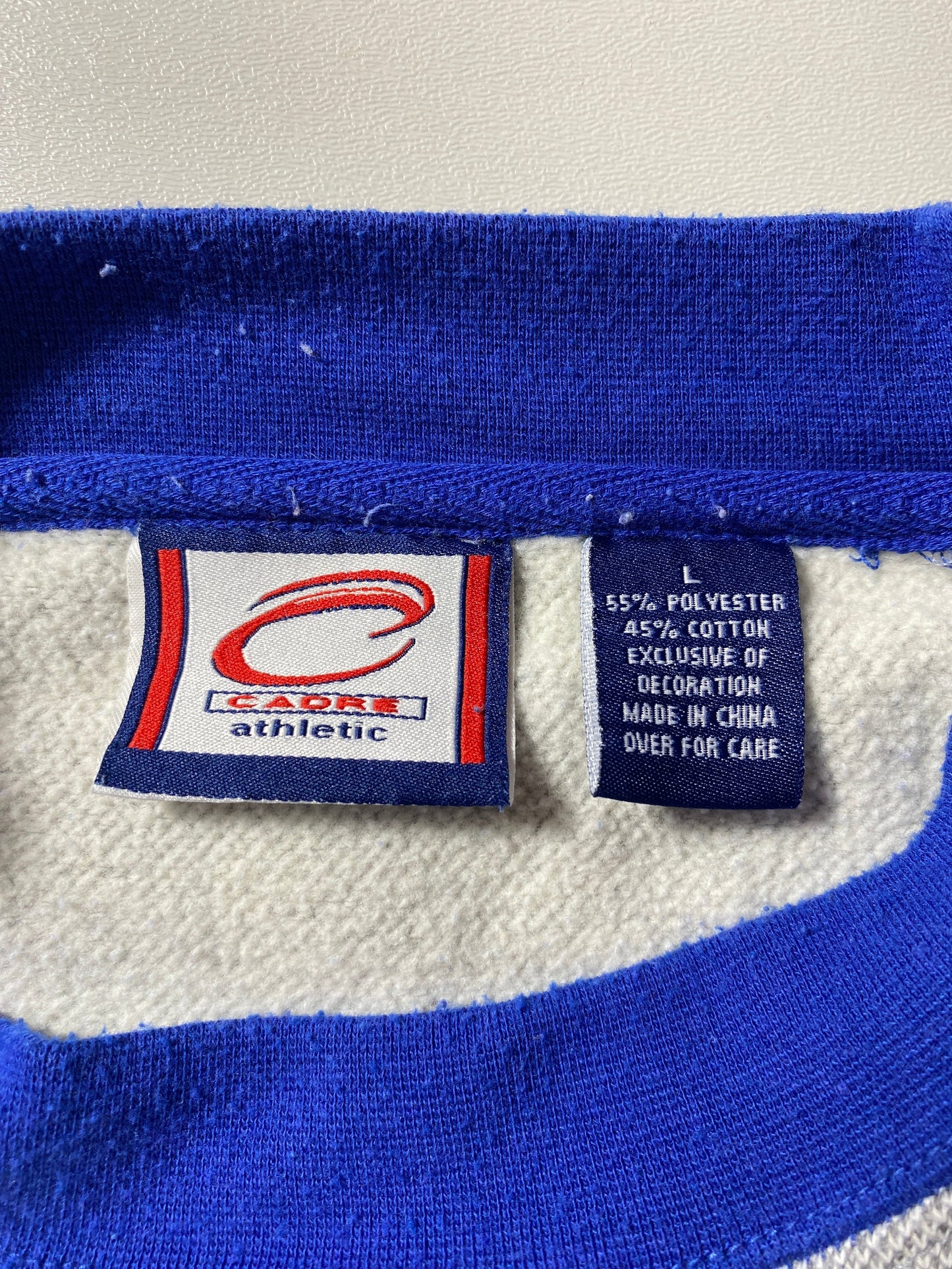 00’ KANSAS Size L Vintage College Sweat-Shirts / F1241S