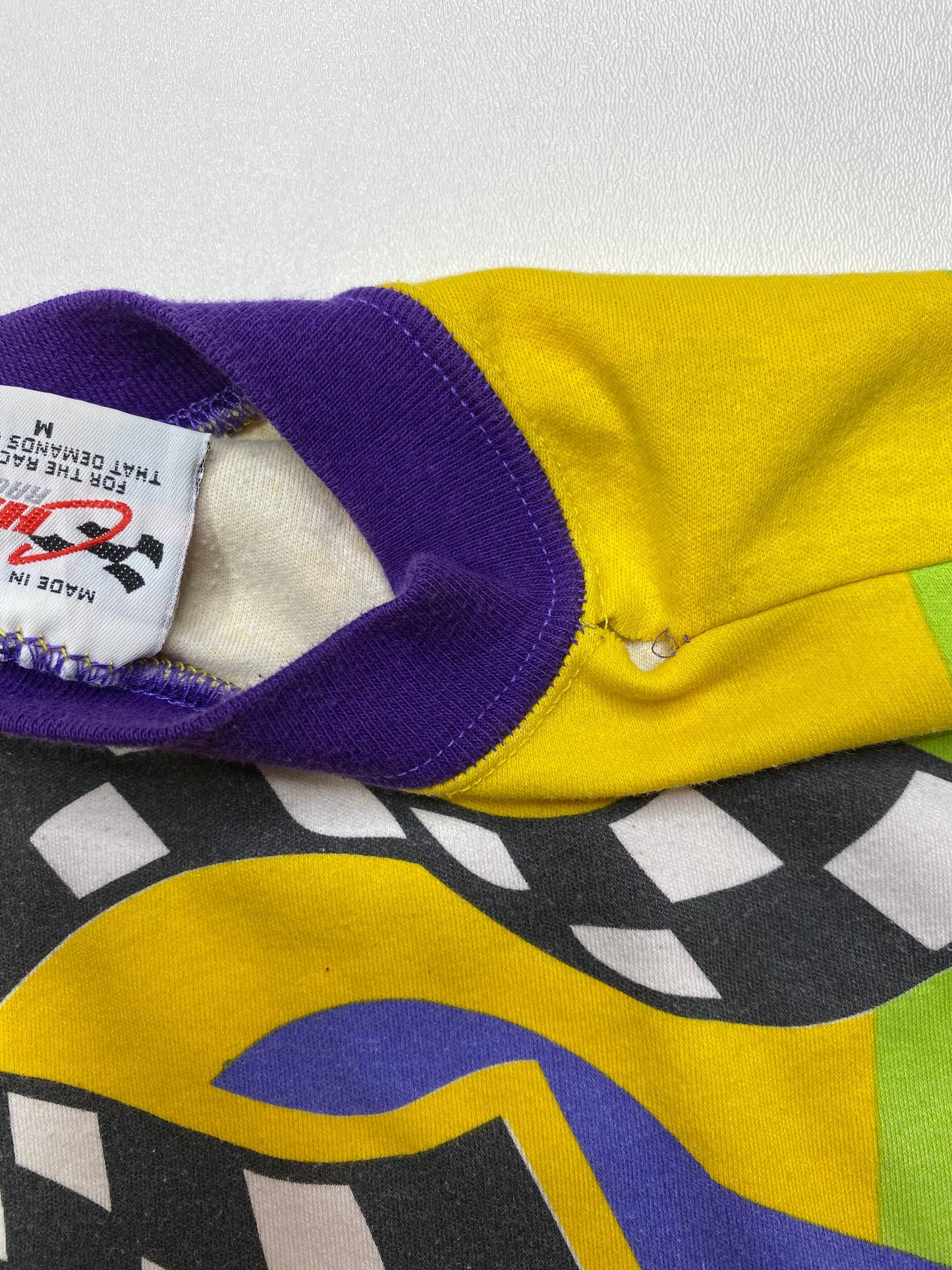 1996 CAMEL X SMOKIN' JOE'S Made in USA Vintage Racing T-Shirt / E6854T