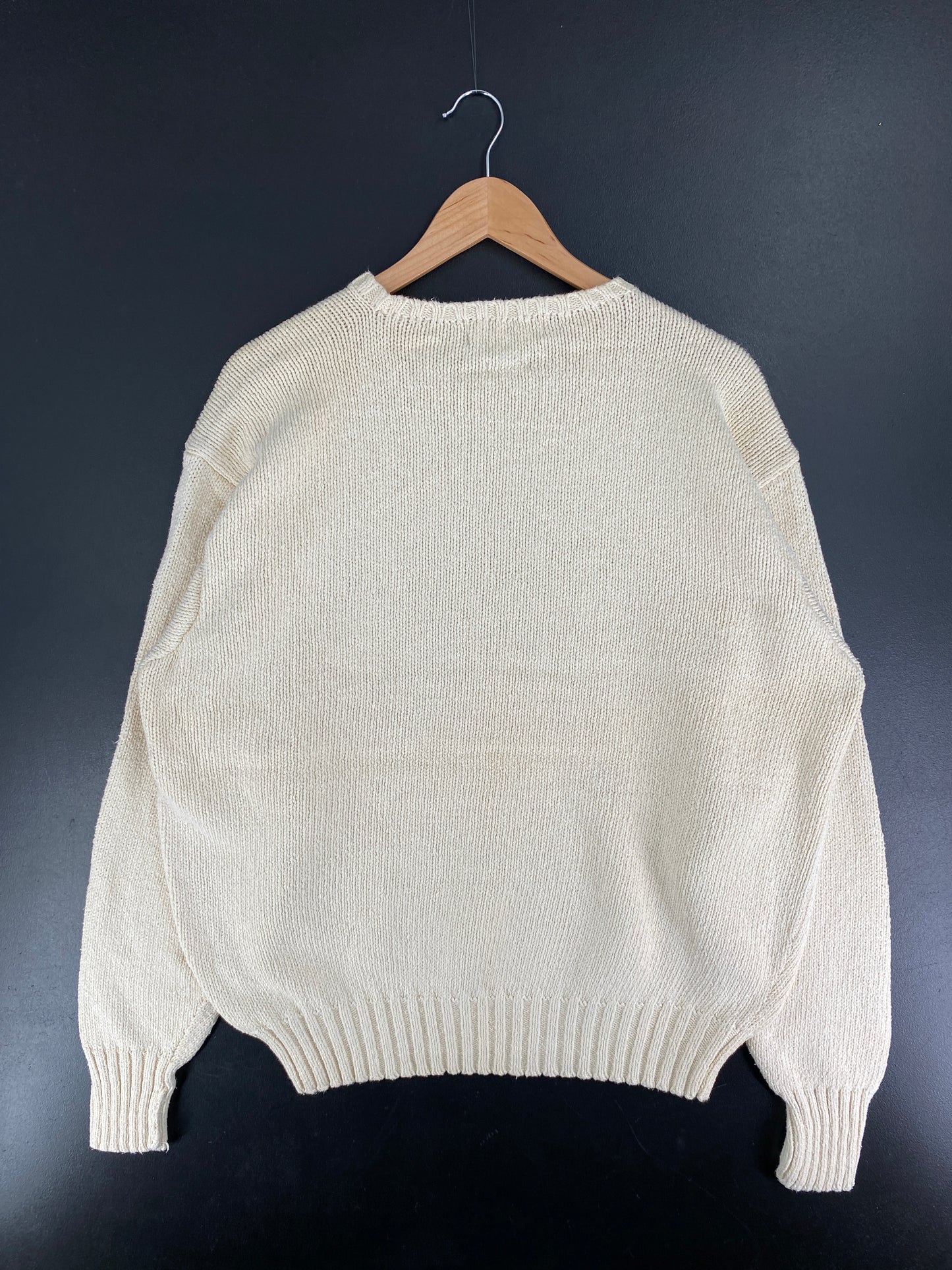 90’s POLO RALPH LAUREN Size XL Cotton Knitwear / F3832K