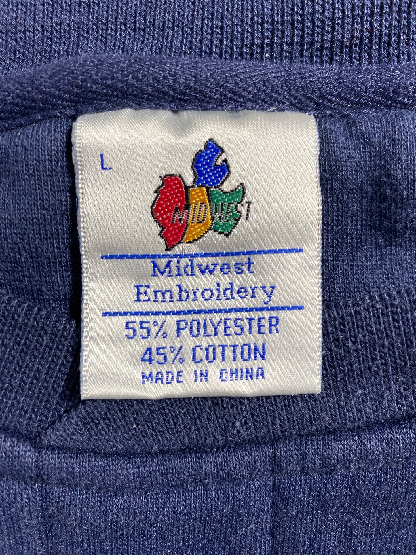 Vintage NOTRE DAME IRISH Size L College Sweat-shirt / F8925S