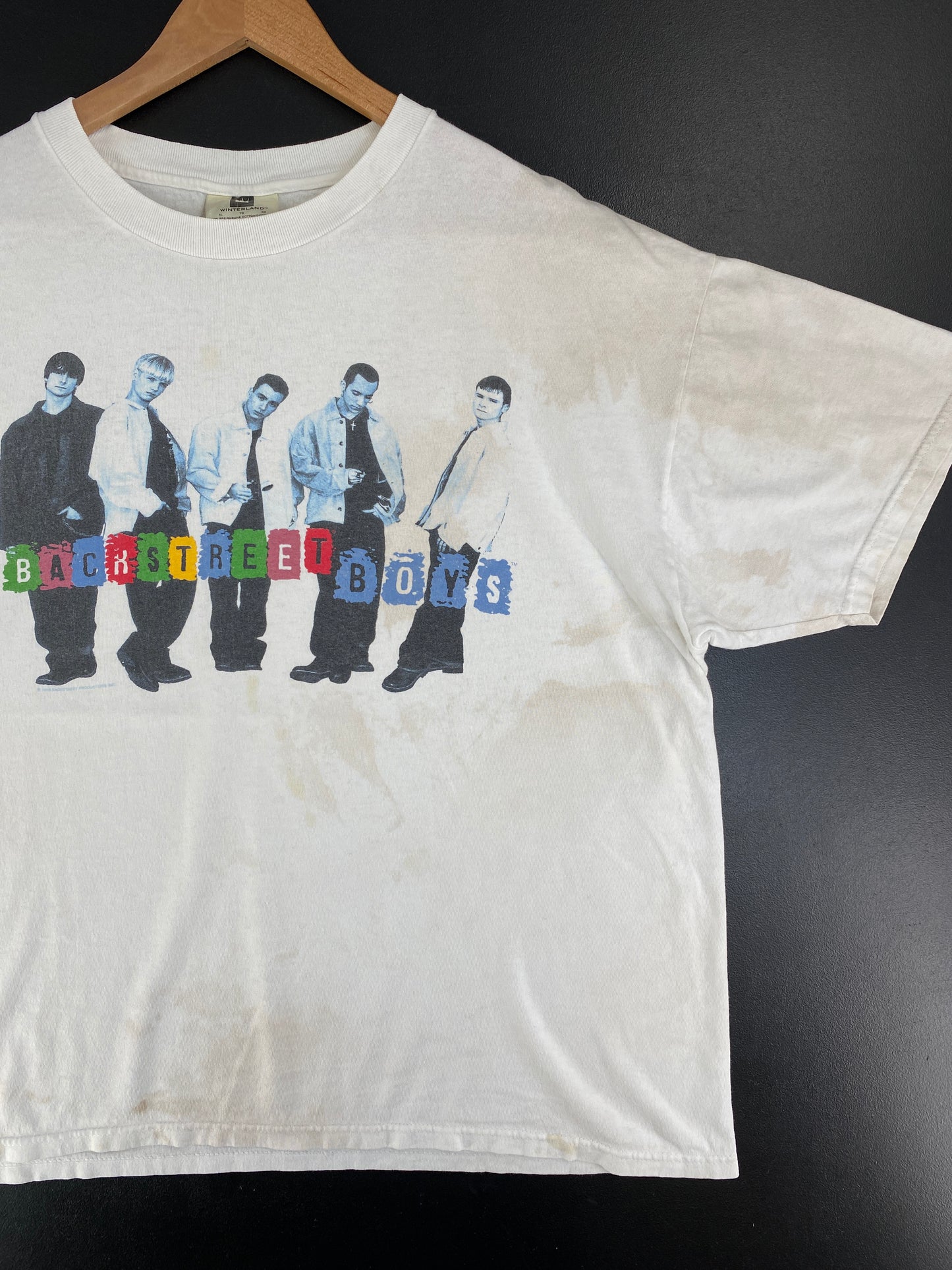 90’s BACKSTREET BOYS Size XL Music T-Shirt / G2997T