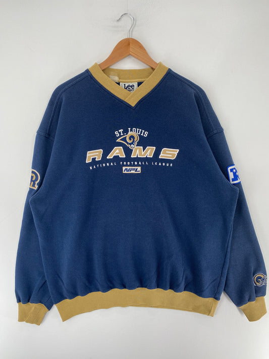 00’ ST. LOUIS RAMS Size XL NFL Sweat-Shirt / F997S