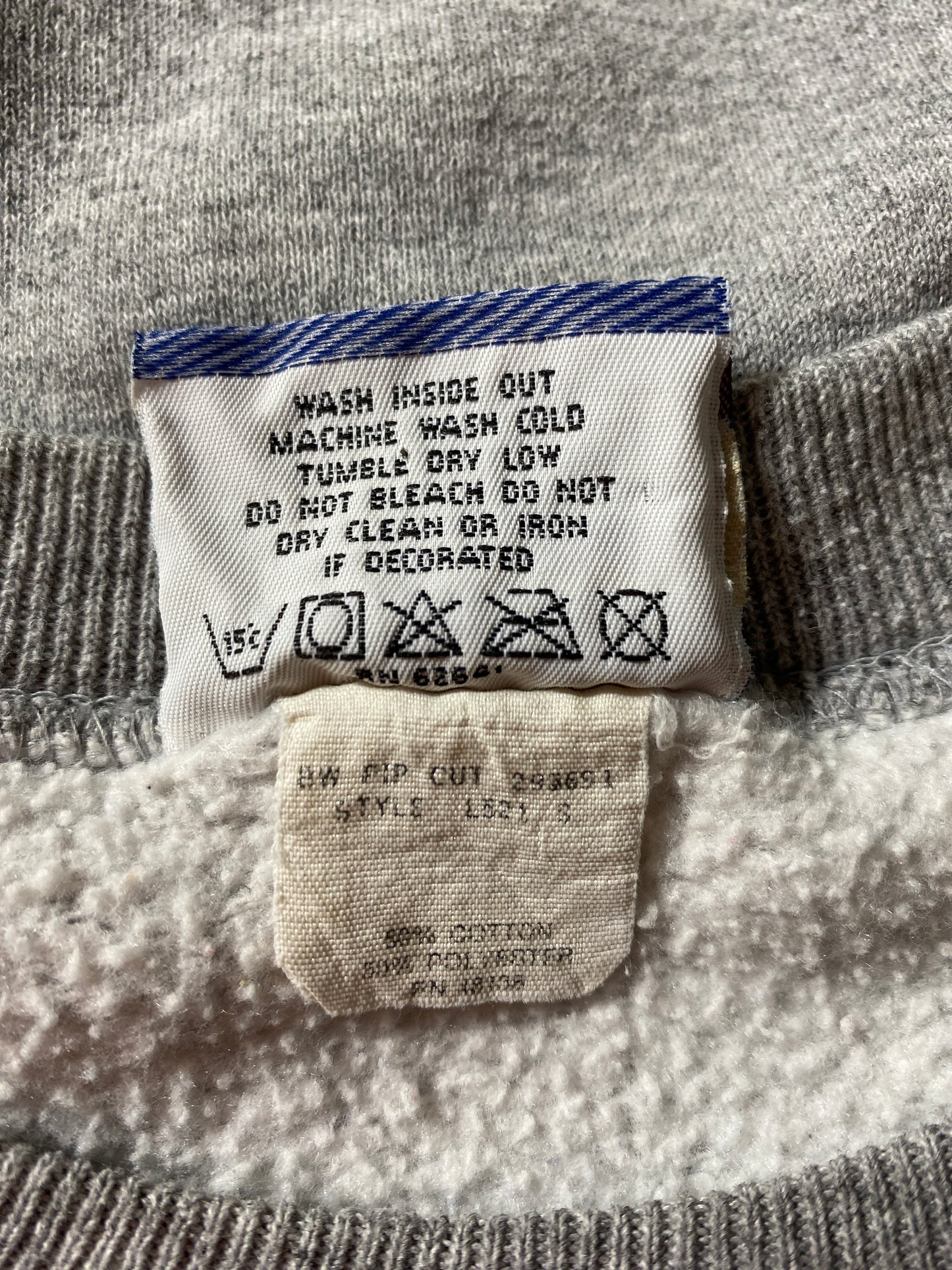 1995 AMERICAN LEAGUE Size M Vintage MLB Sweat-Shirt / F3881S