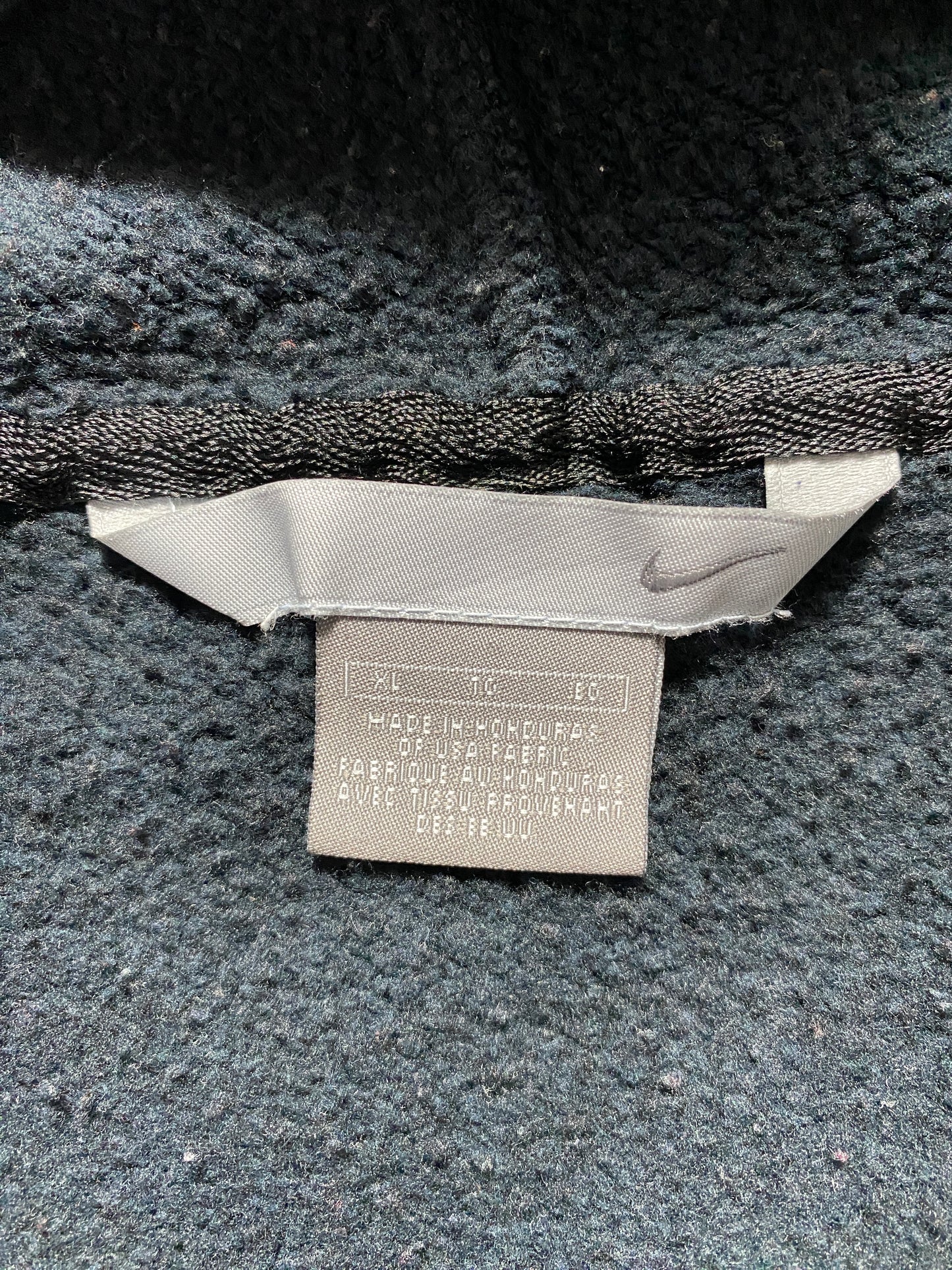 00' NIKE Size XL Vintage Zip Up Sweat-shirt / G1699S