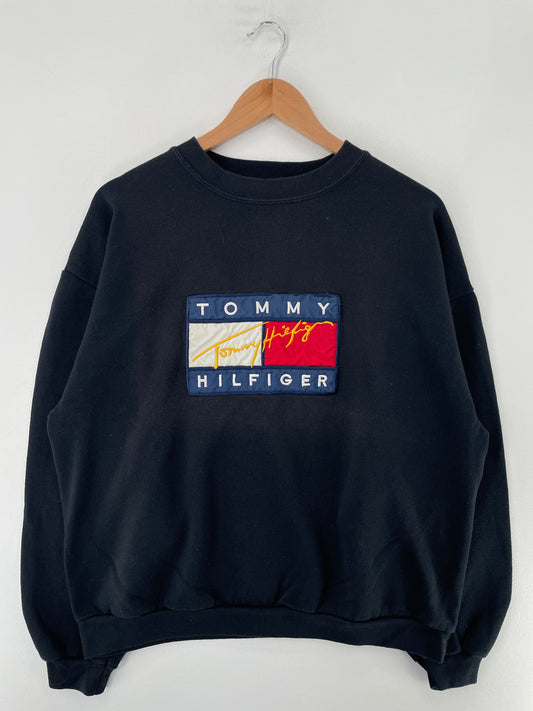 90’s Remake TOMMY HILFIGER Size No tag (Approx. L) Sweat-shirt / G7121S