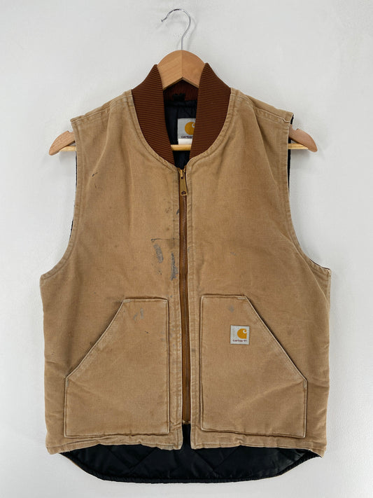 Vintage CARHARTT Size Approx. S Duck Vest / G16J