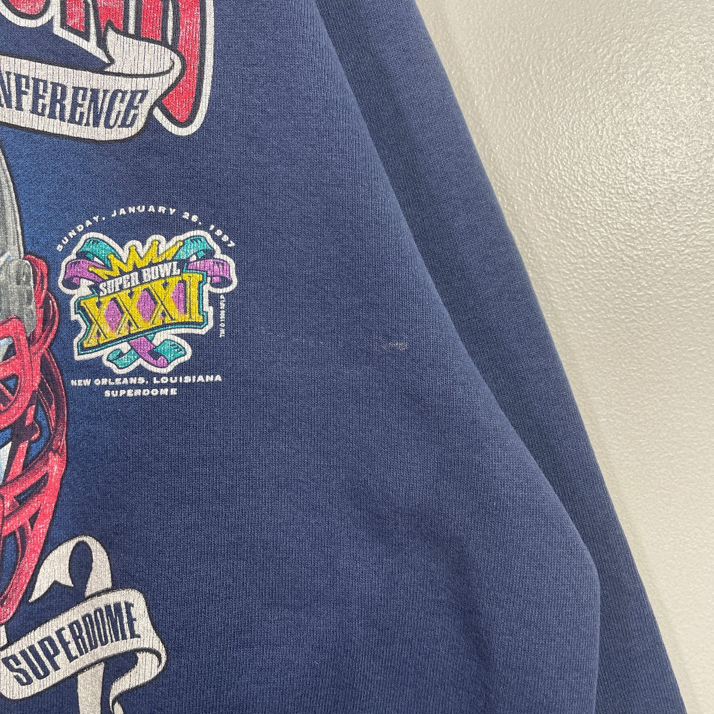 (Approx.XL) 1997 NEW ENGLAND PATRIOTS Vintage NFL Sweatshirt / A1036S