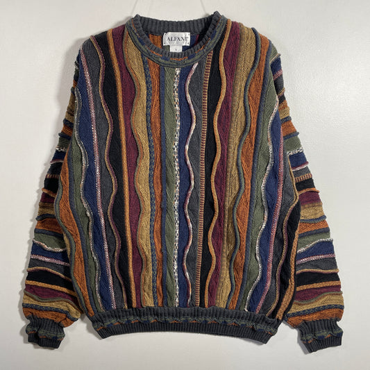 (M) Vintage 3D COOGI-Style Knit Sweater / A1144K