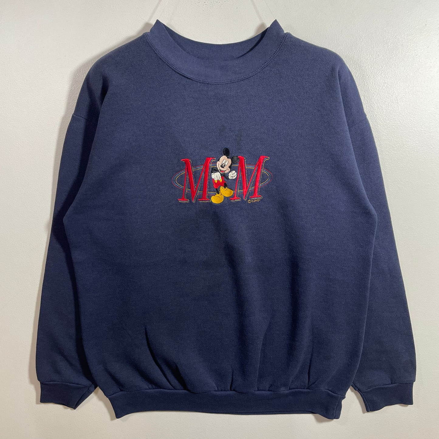 (M) 90's DISNEY MICKEY Vintage Sweatshirt / A1149S