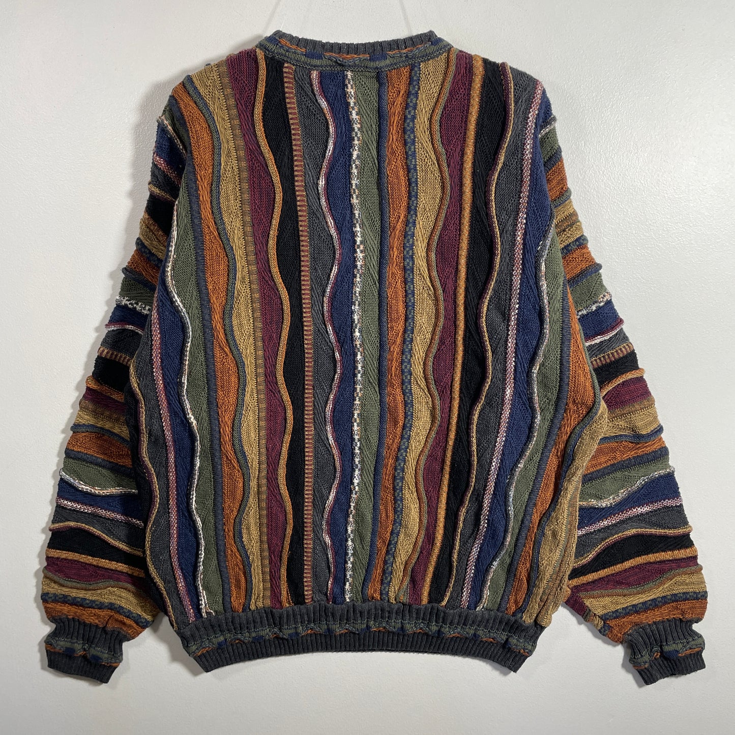 (M) Vintage 3D COOGI-Style Knit Sweater / A1144K