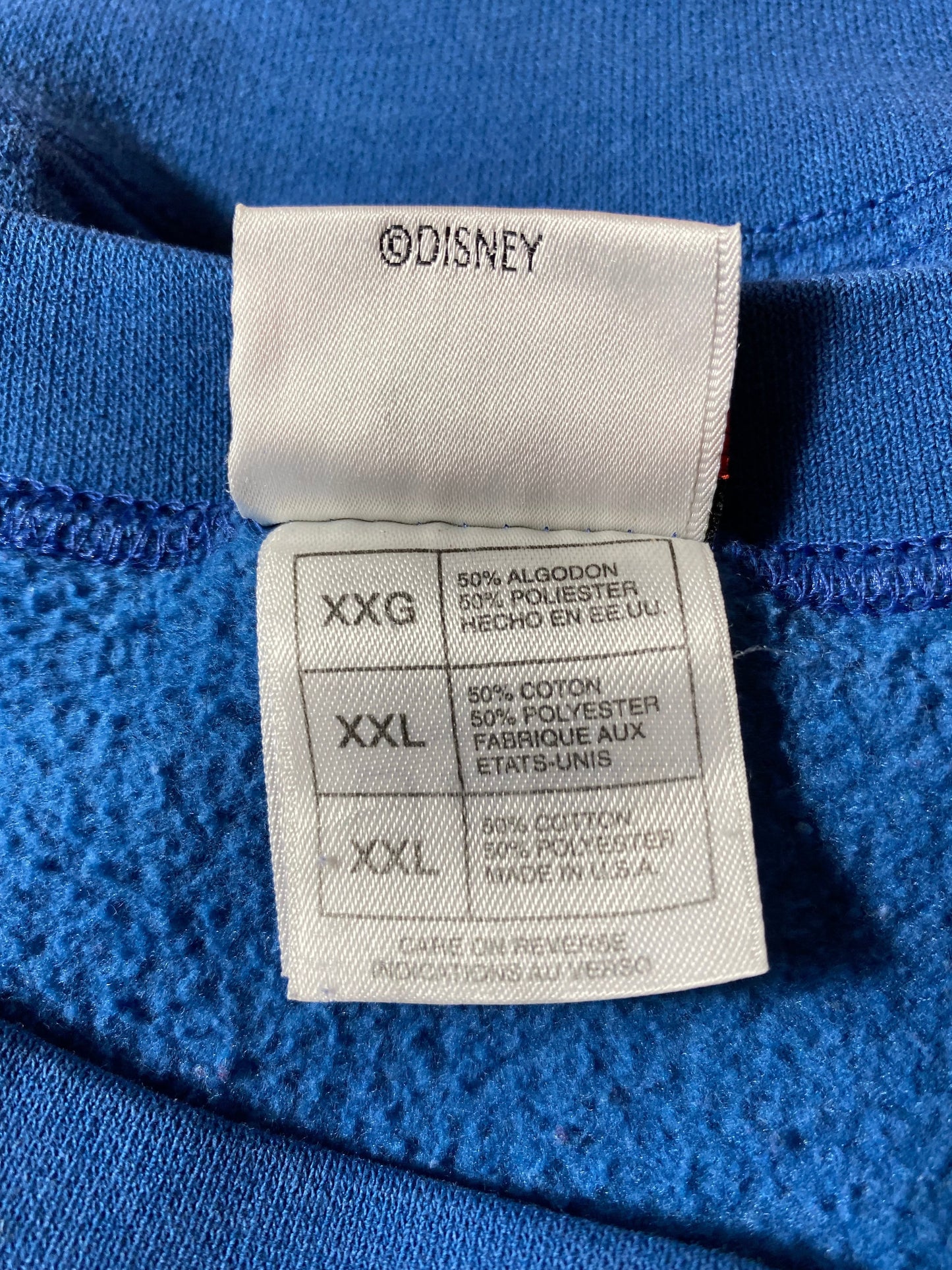 00’ DISNEY WINNIE THE POOH Made in USA Size XXL Vintage Sweat-shirt / F1452S