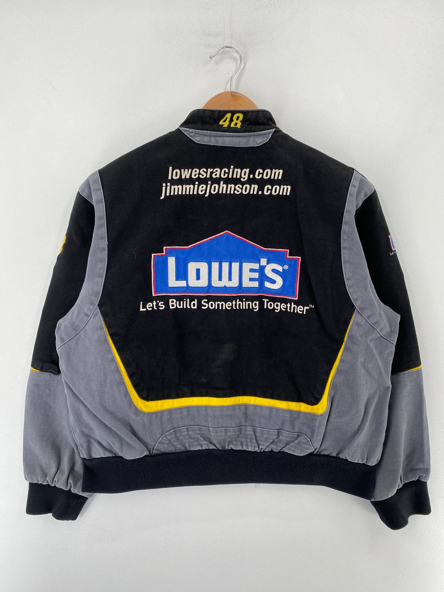 2008 Kids LOWE'S Size Kids XL Vintage Racing Jacket / F8399J