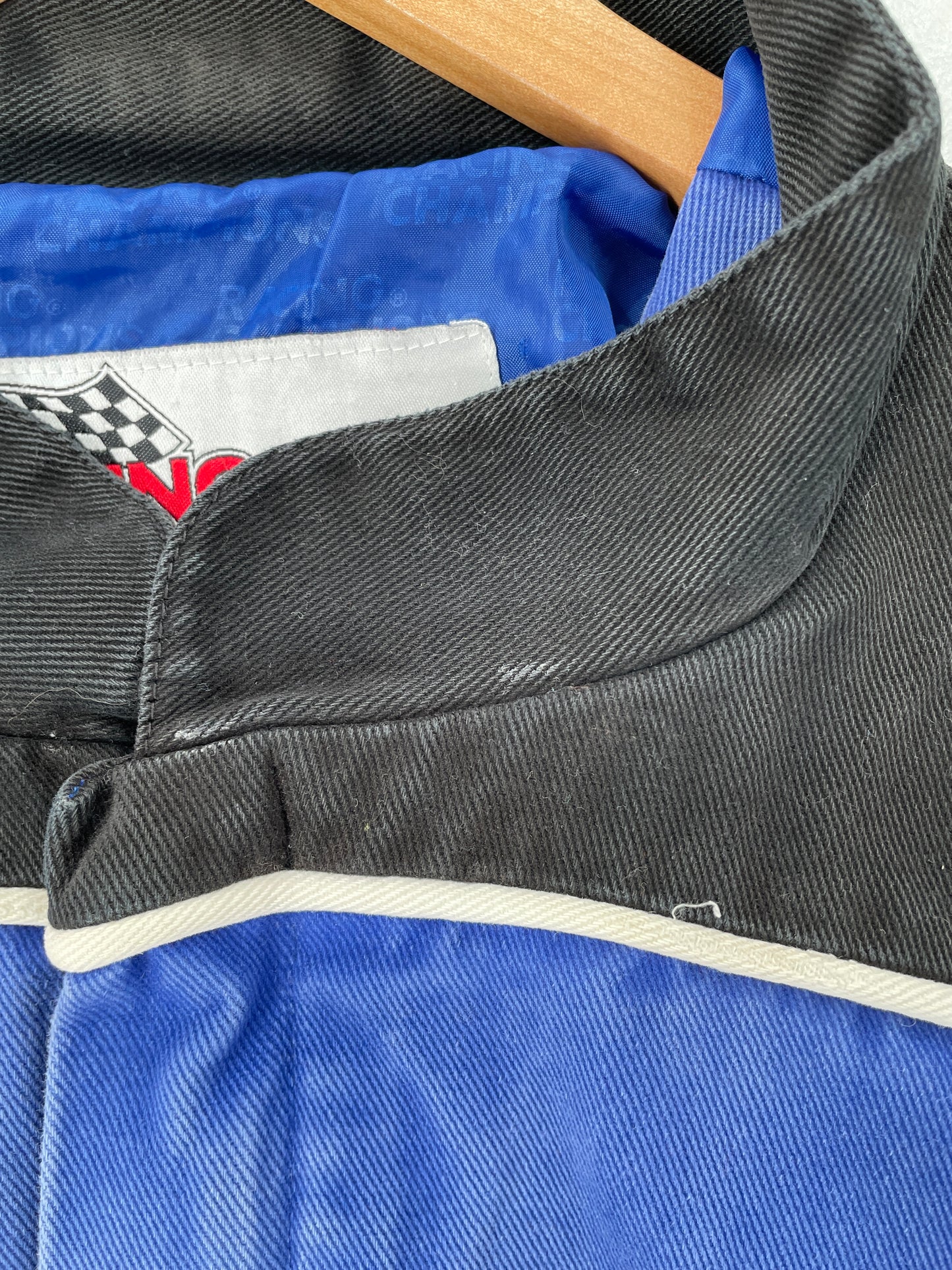 .Vintage NASCAR FORD Size No Tag Approx. XXL Racing Jacket / F2646J