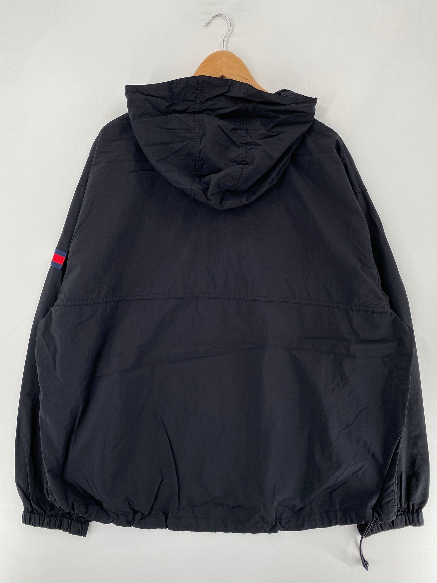 90’s TOMMY HILFIGER Size XXL Half-zip Nylon Jacket / G4483N