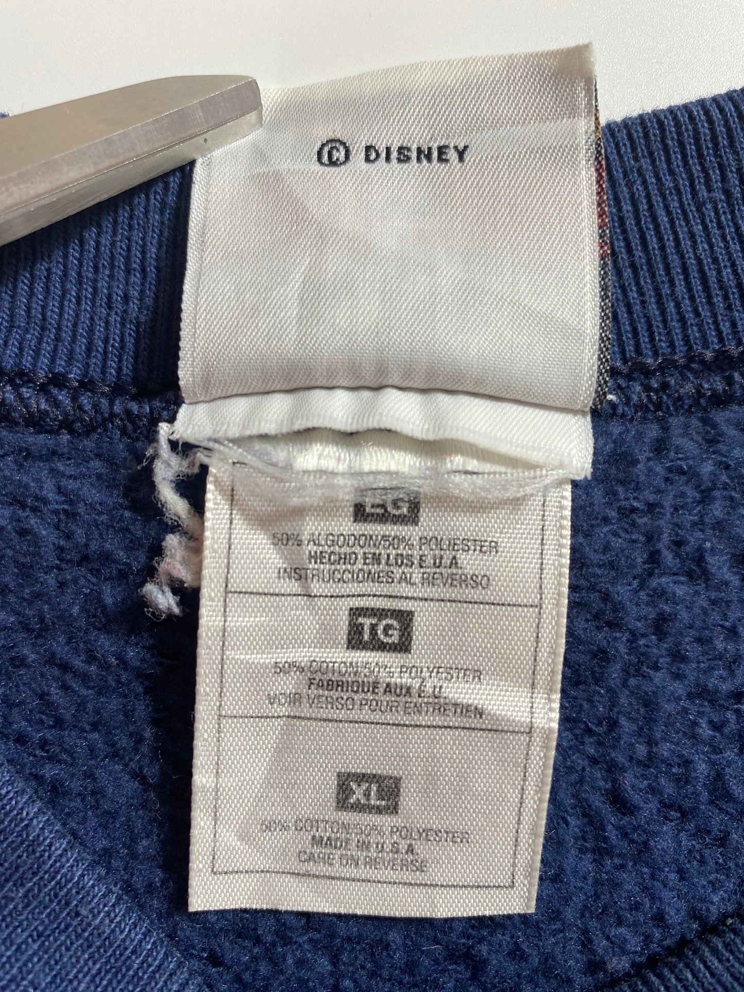 90’s DISNEY CLASSIC MICKEY Made in USA Size XL Vintage Sweat-shirt / G5175S