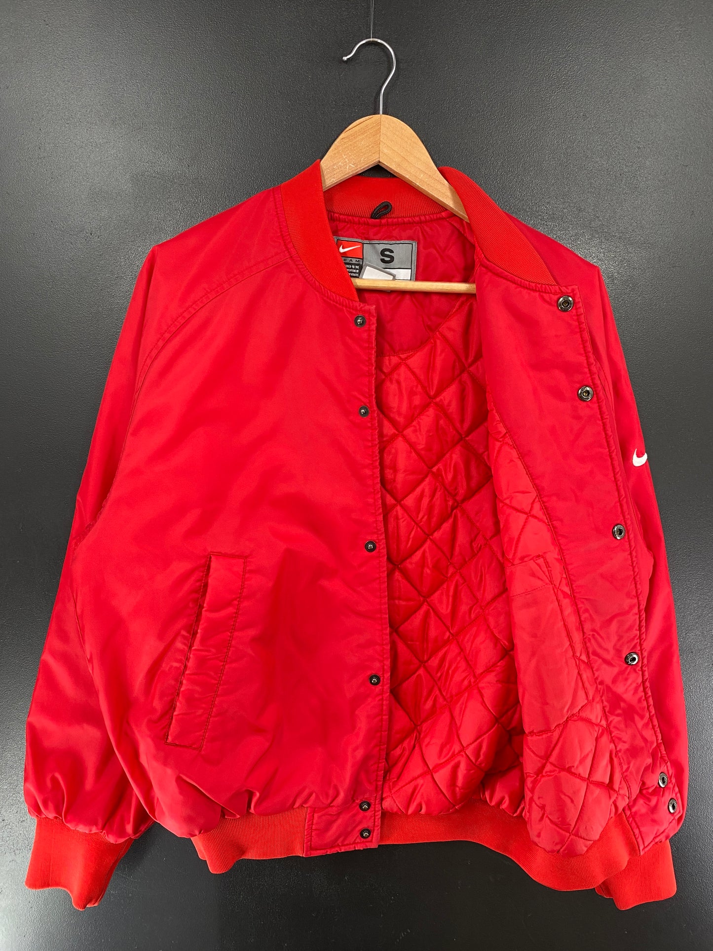 00' NIKE Size S Vintage Nylon Padded Jacket / G5068N