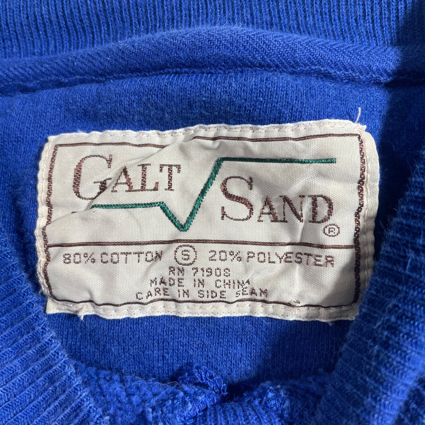 (S) 90’s AUGUSTANA ILLINOIS Vintage College Sweatshirt / A1167S
