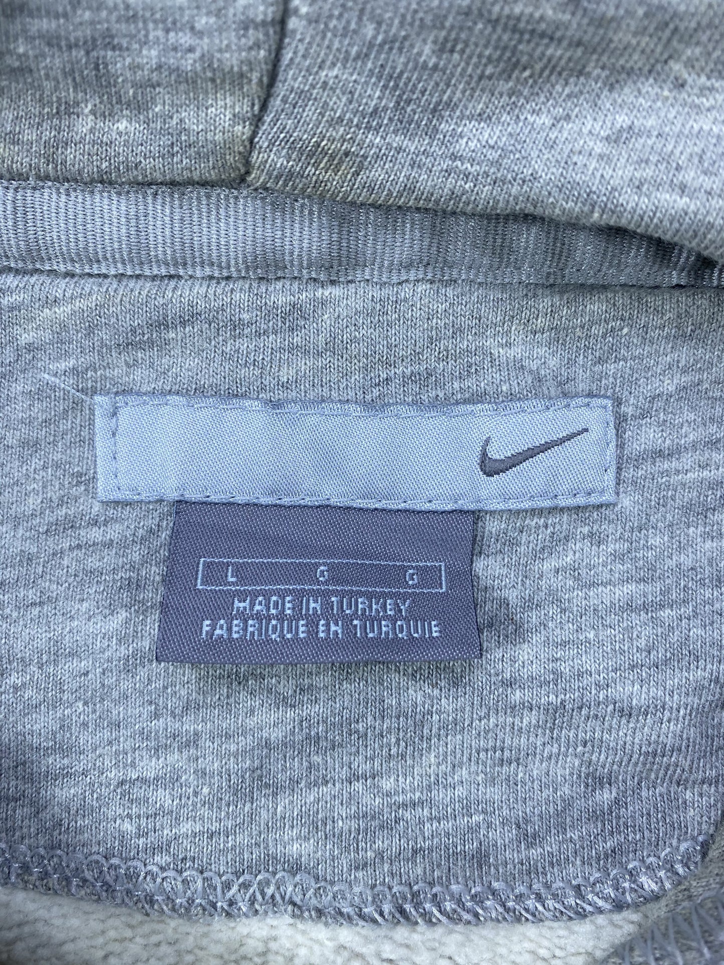 00' NIKE MINI SWOOSH Size L Vintage Hoodie Sweat-shirt / G695S