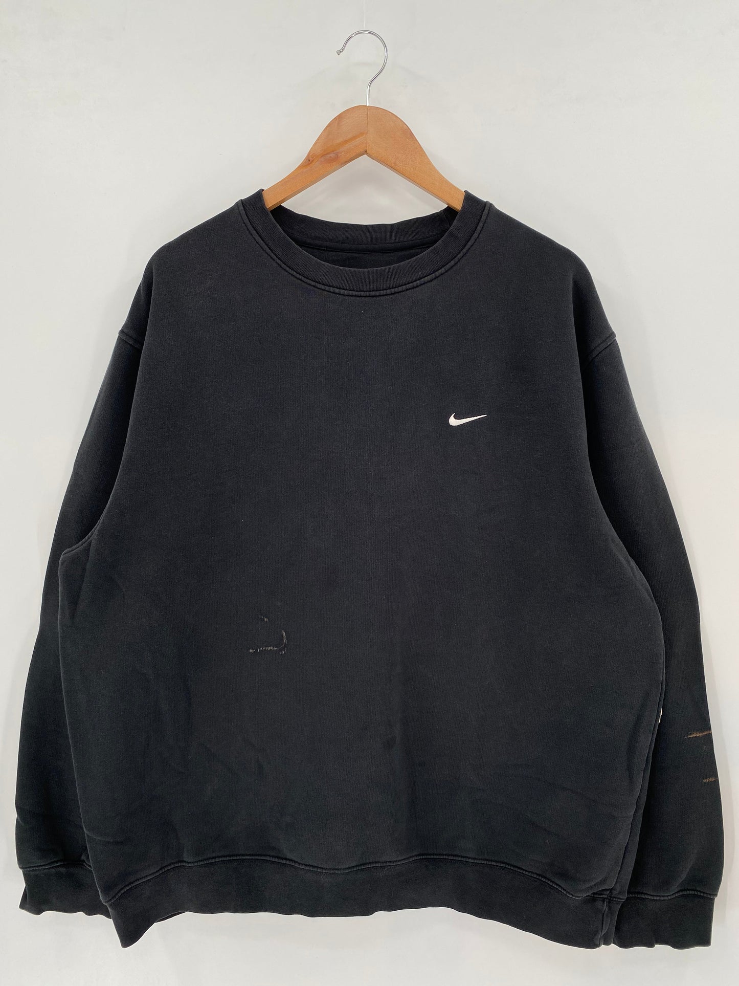 00' NIKE MINI SWOOSH Size L Vintage Sweat-Shirt / F1066S