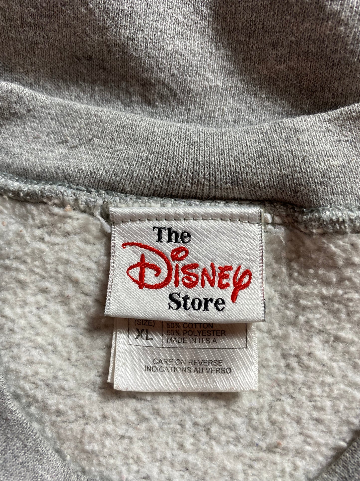 2000 DISNEY MICKEY Made in USA Size XL Vintage Sweat-shirt / F4151S