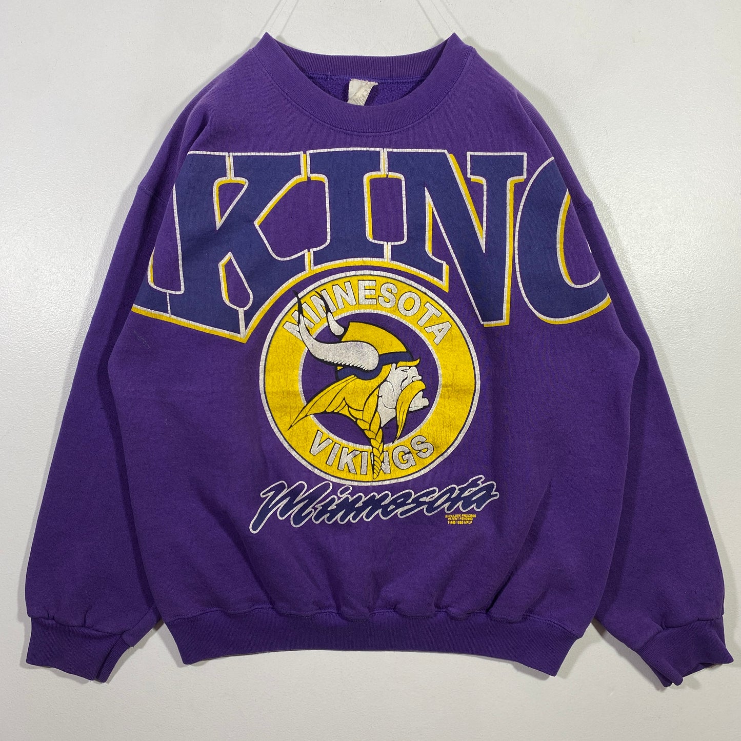 (Approx.L) 1995 MINNESOTA VIKINGS Vintage NFL Sweatshirt/ A0783S
