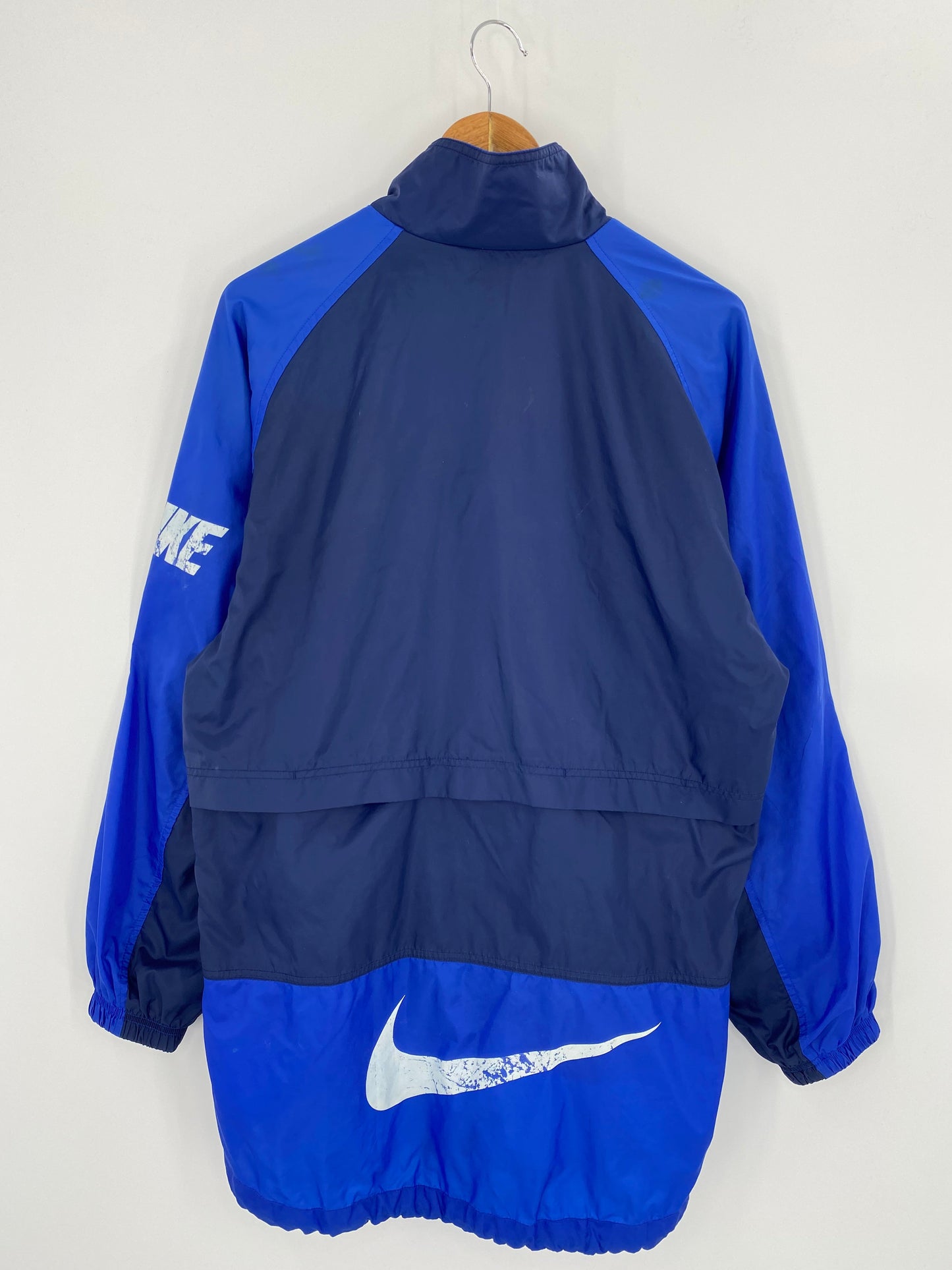 90’s NIKE Size M Vintage Zip-up Nylon Jacket / F6840N