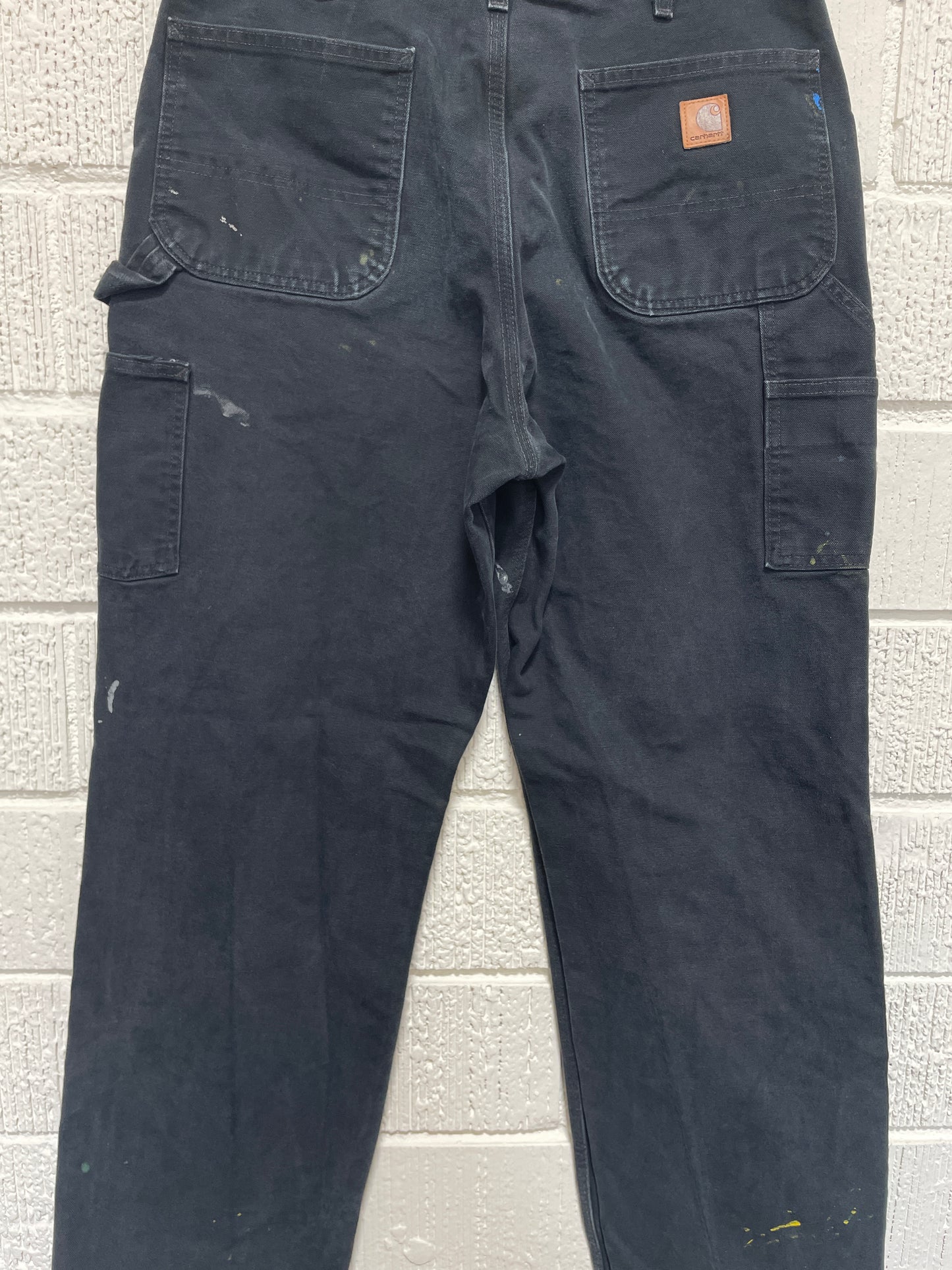(W34xL30) Vintage CARHARTT Distressed Style Duck Pants / A1159P
