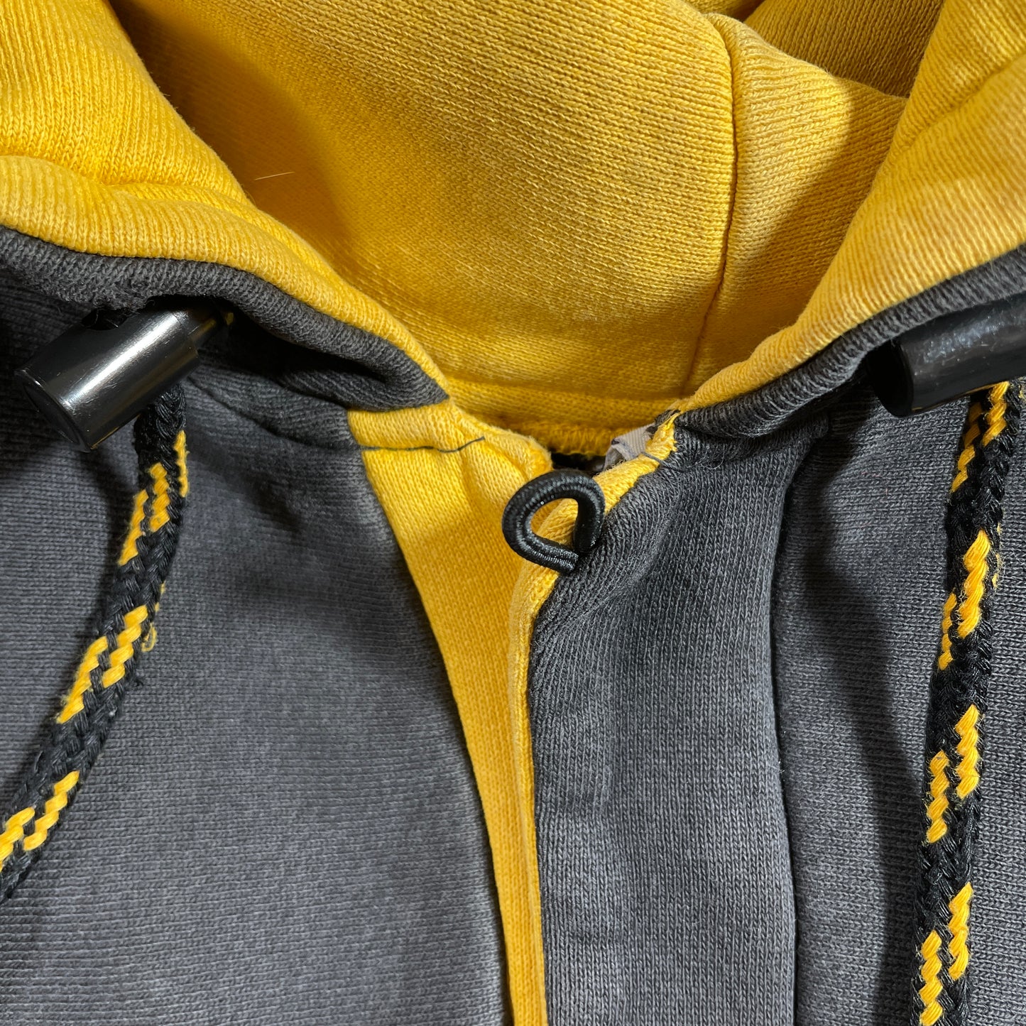 (XL) 90's THE SIMPSONS Vintage HalF Zip Hoodie Sweatshirt / A1151S