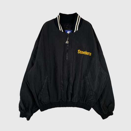 (XL) 90's STARTER X STEELERS Vintage NFL Nylon Jacket / A0016N