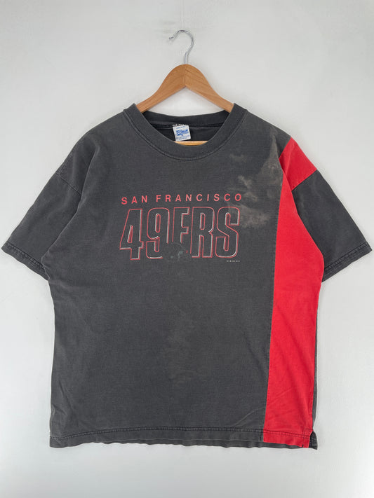1993 49ERS SAN FRANCISCO Made in USA Size XL Vintage NFL T-shirt / F3030T
