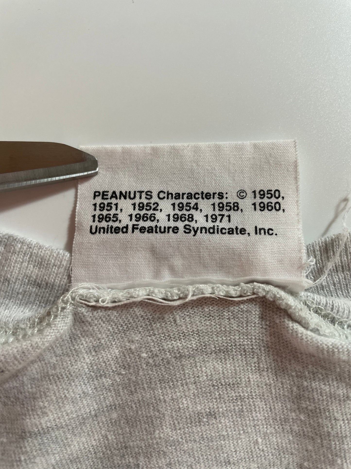 90’s SNOOPY Size Approx.XL Vintage T-Shirt / F2114T