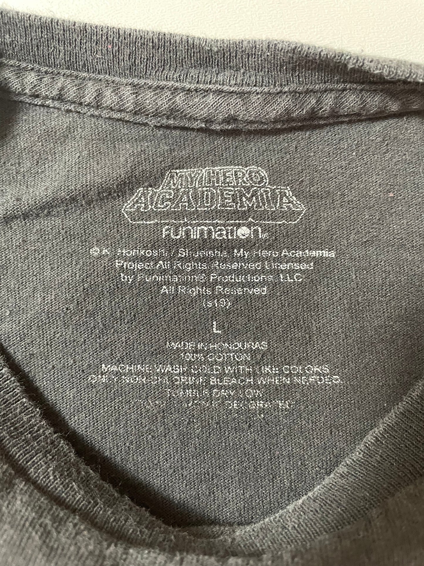 Vintage MY HERO ACADEMIA Size L T-Shirt / G2504T