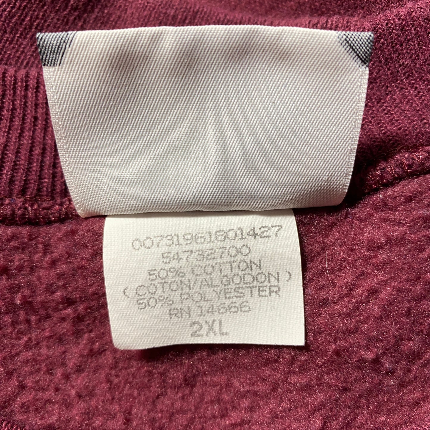 (XXL) 90's KROGER College Sweat-shirt / A0524S