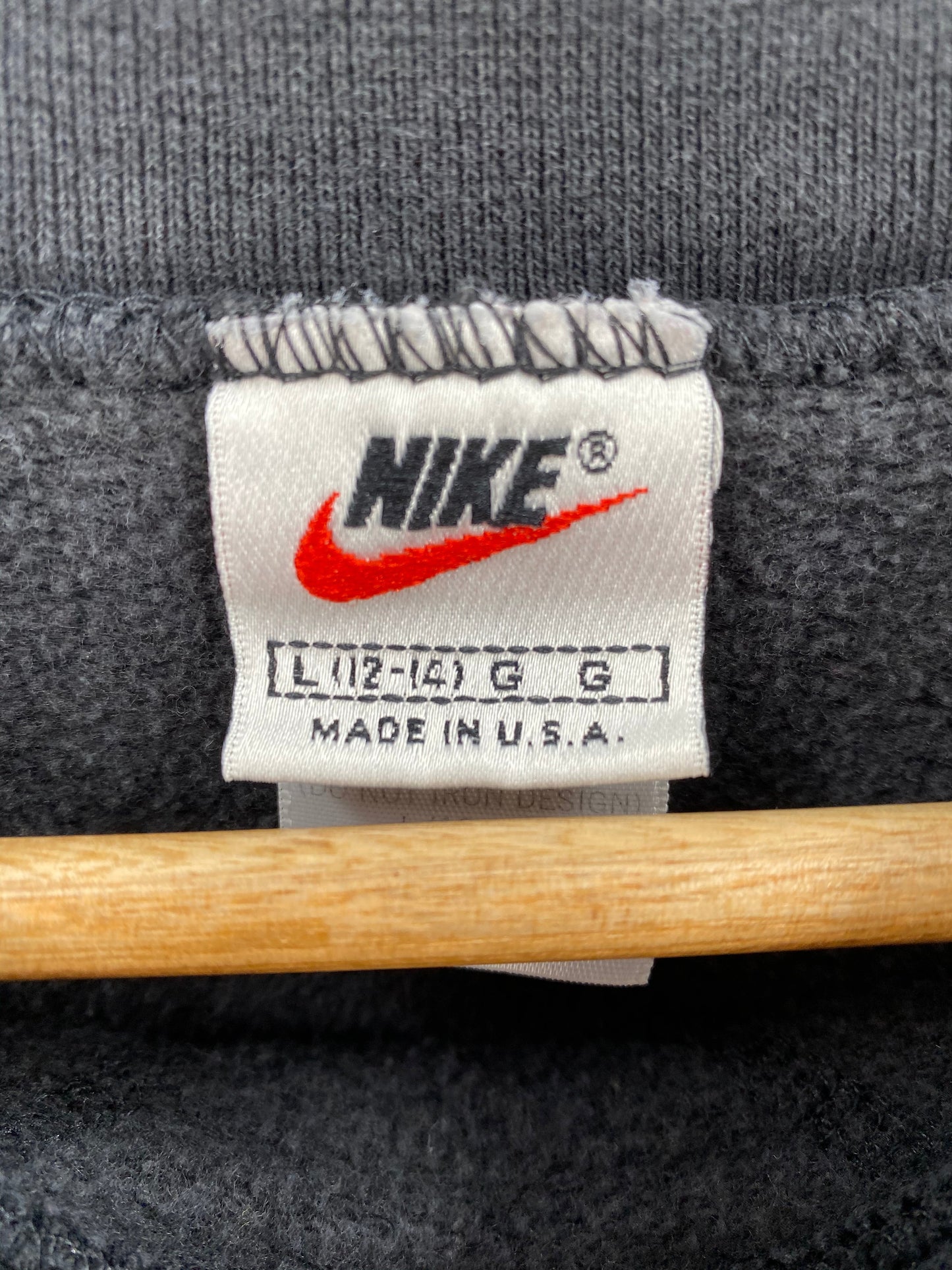 90’s NIKE Made in USA Size Ladies.L Vintage Sweat-shirt / F2588S