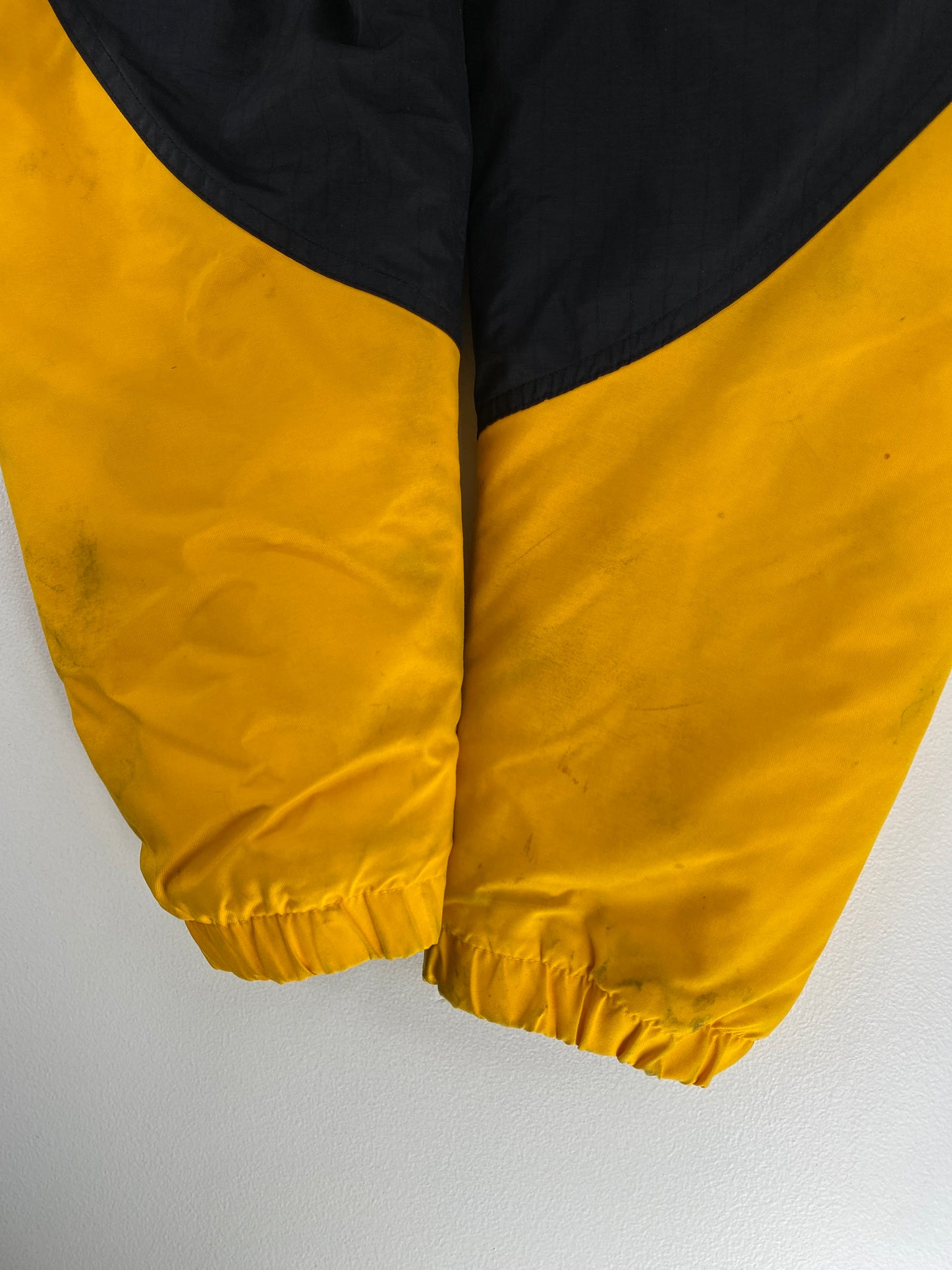 00' NIKE x PITTSBURGH STEELERS Size L Vintage NFL Padded Nylon Jacket / G5514N