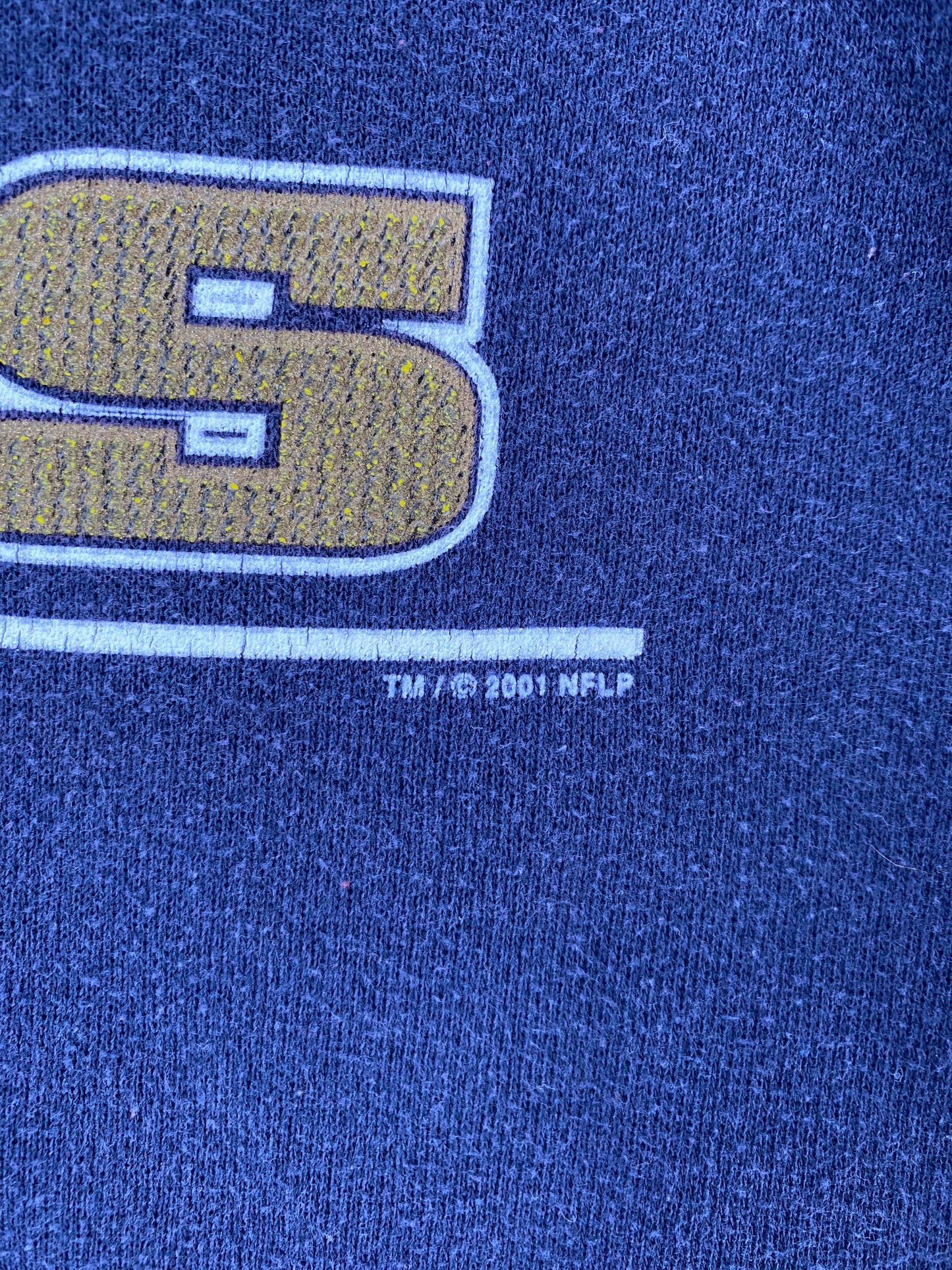2001 ST. LOUIS RAMS Size M Vintage NFL Sweat-shirt / G2944S