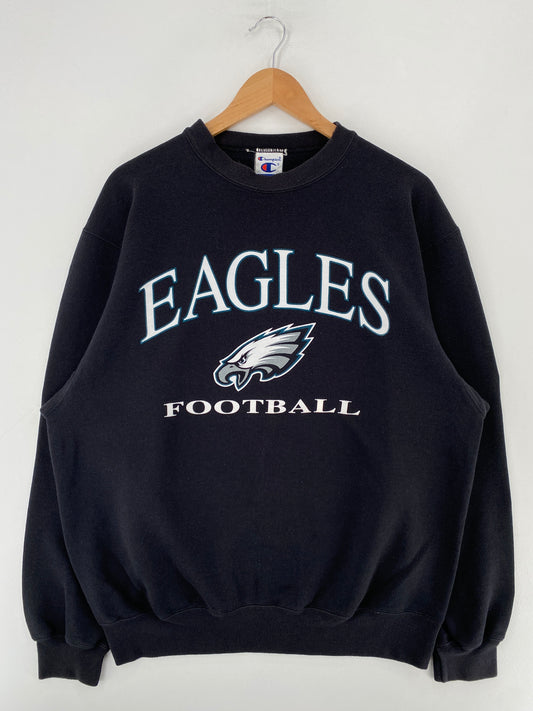 00’ CHAMPION x PHILADELPHIA EAGLES Size Approx. XL NFL Sweat-Shirt / F8900S