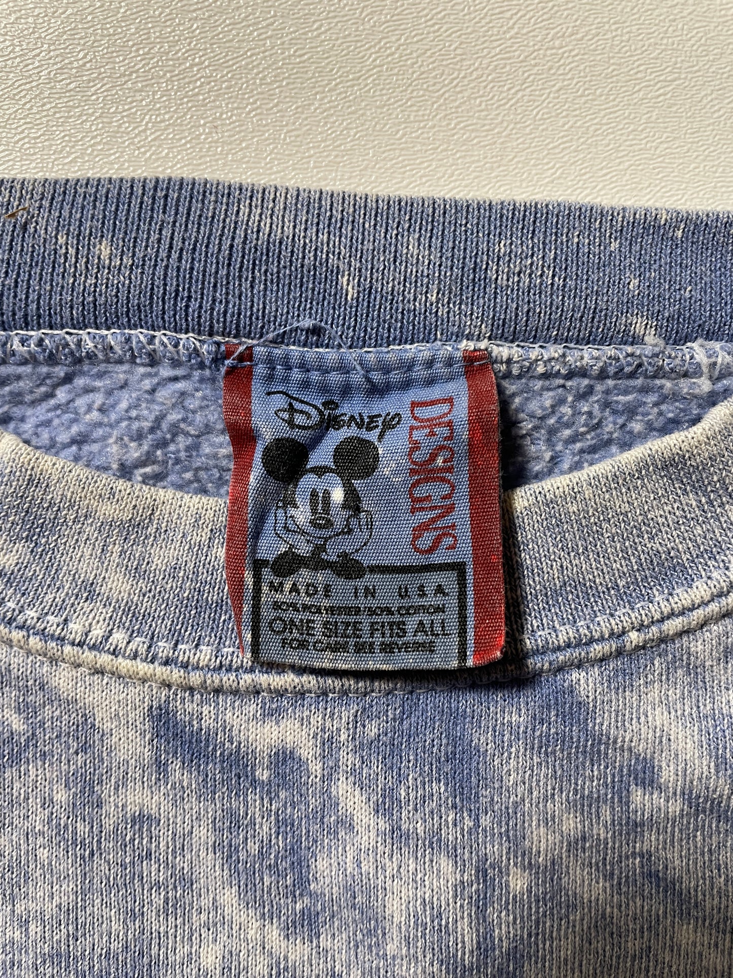 90's DISNEY MICKEY Made in USA Size One Size (Approx. XL) Vintage Sweat-shirt / G5716S