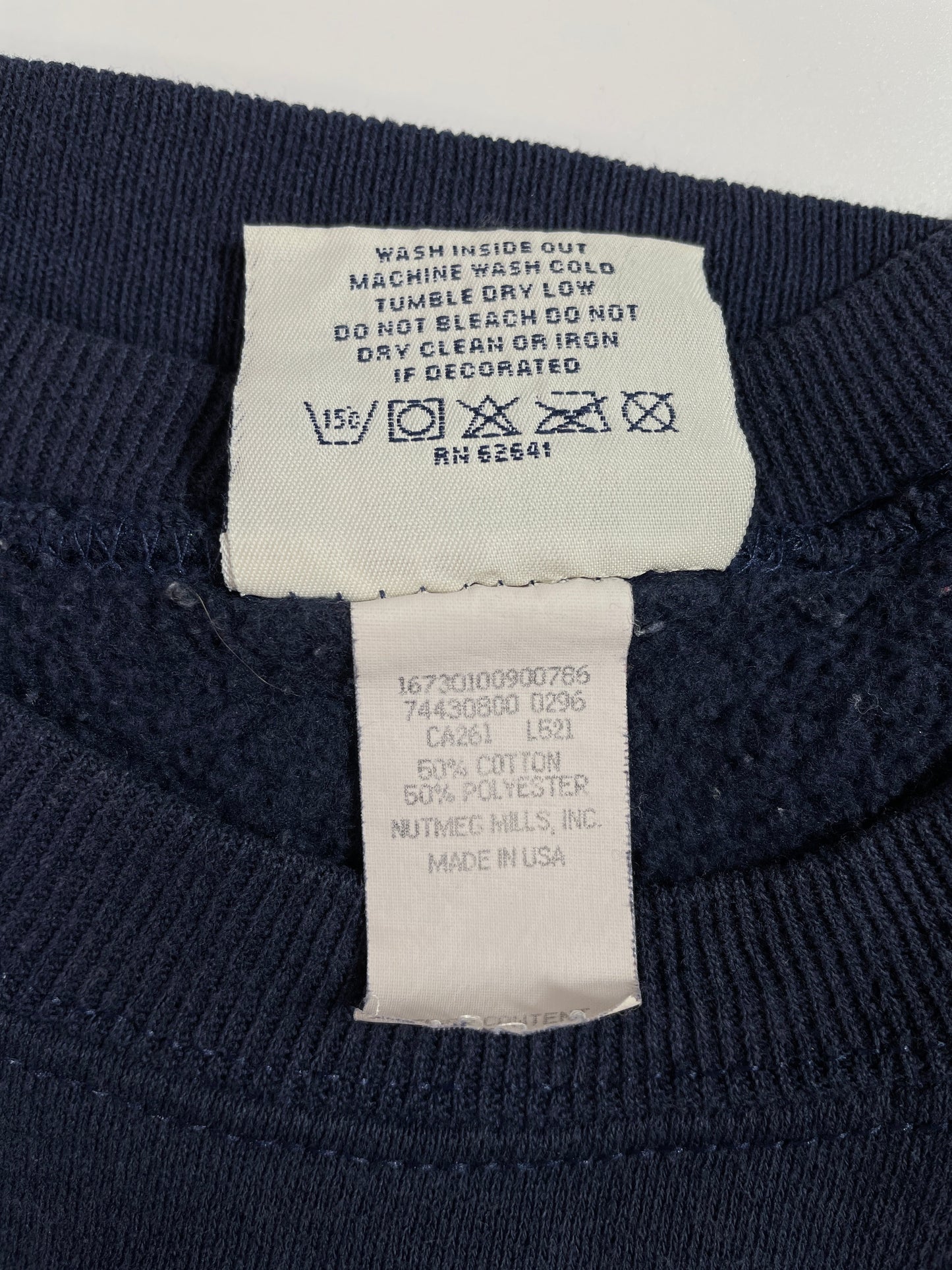 1997 CLEVELAND INDIANS Made in USA Size XL Vintage MLB Sweat-shirt / G5671S