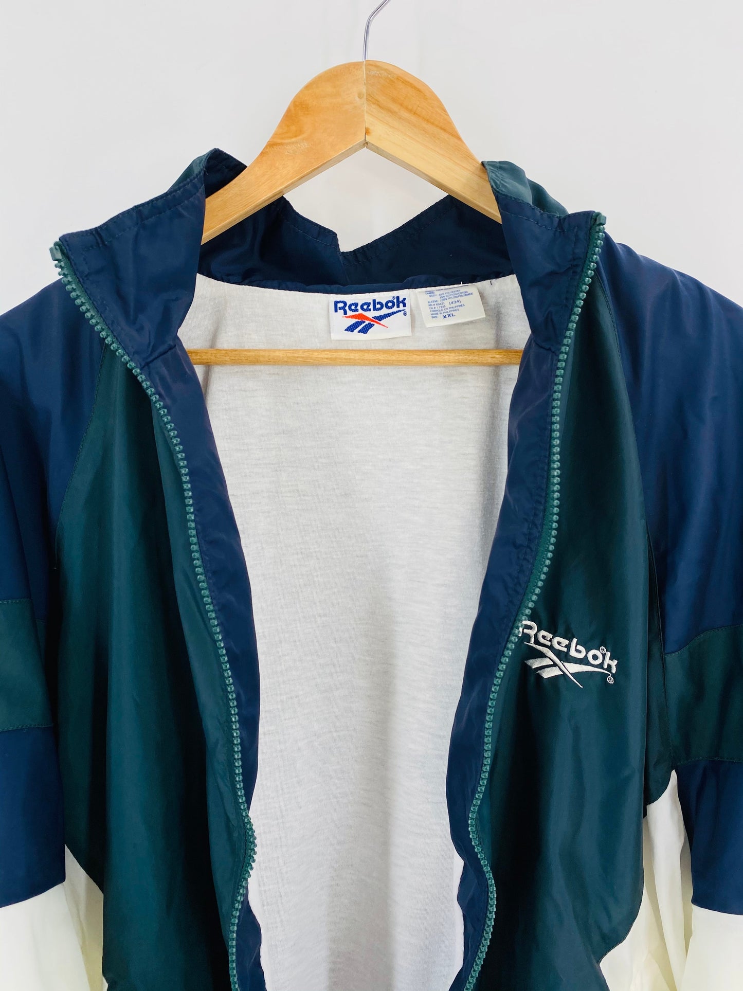 90's REEBOK Size XXL Vintage Nylon Jacket / F4742N