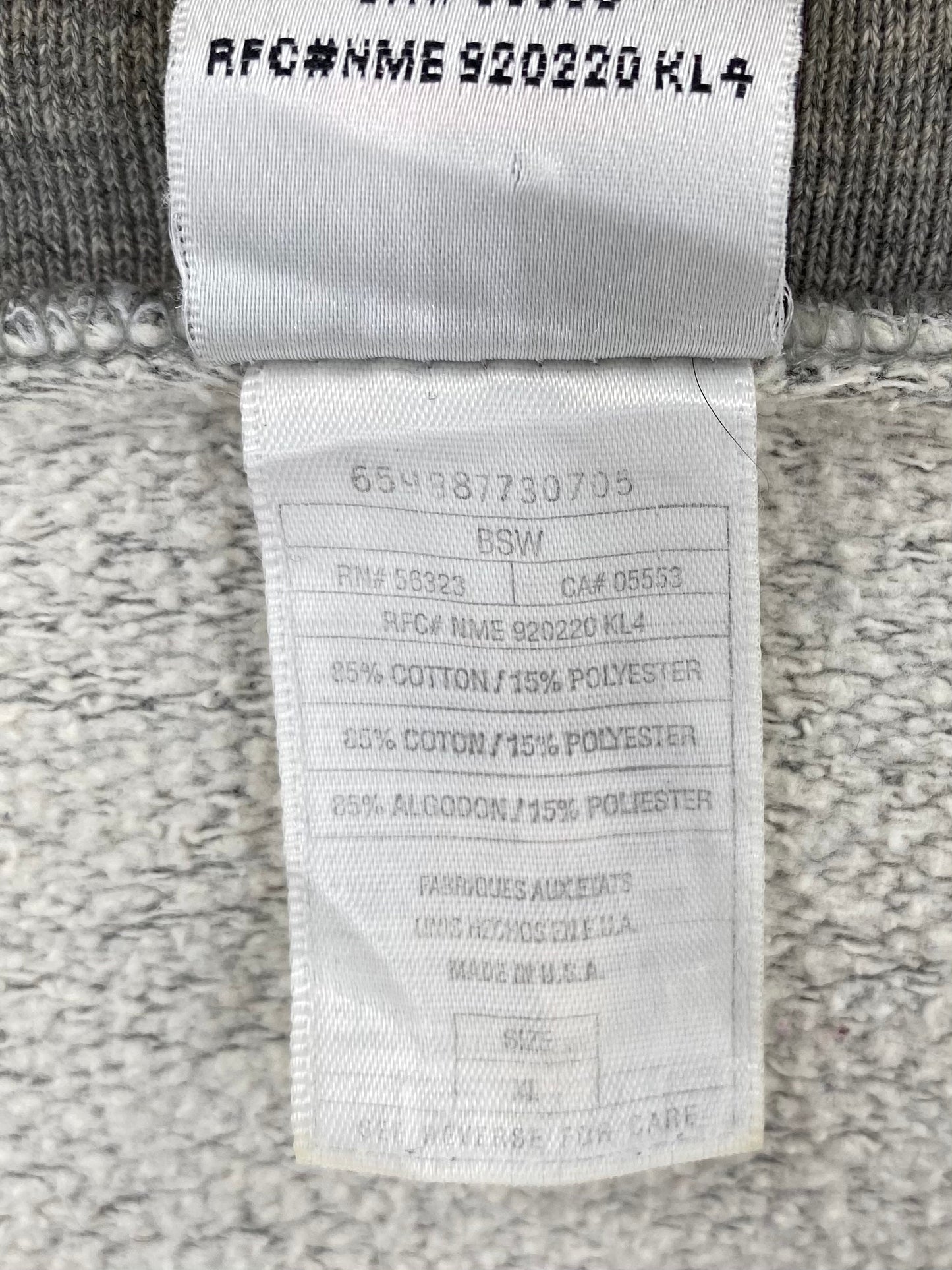90’s NIKE Made in USA Size XL Vintage Sweat-shirt / G3856S